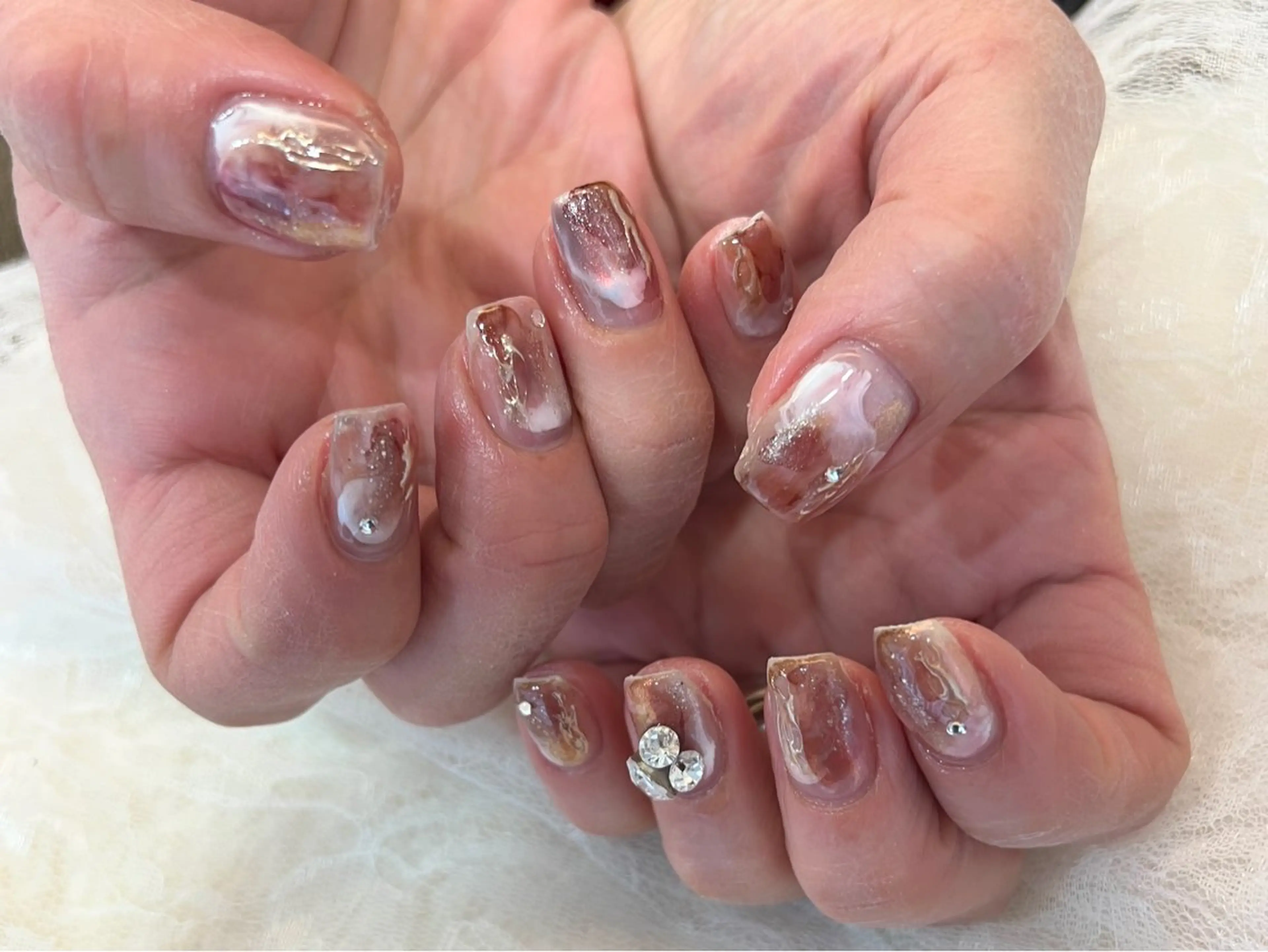 ネイル ハンドネイル 河野 弥月のネイルデザイン