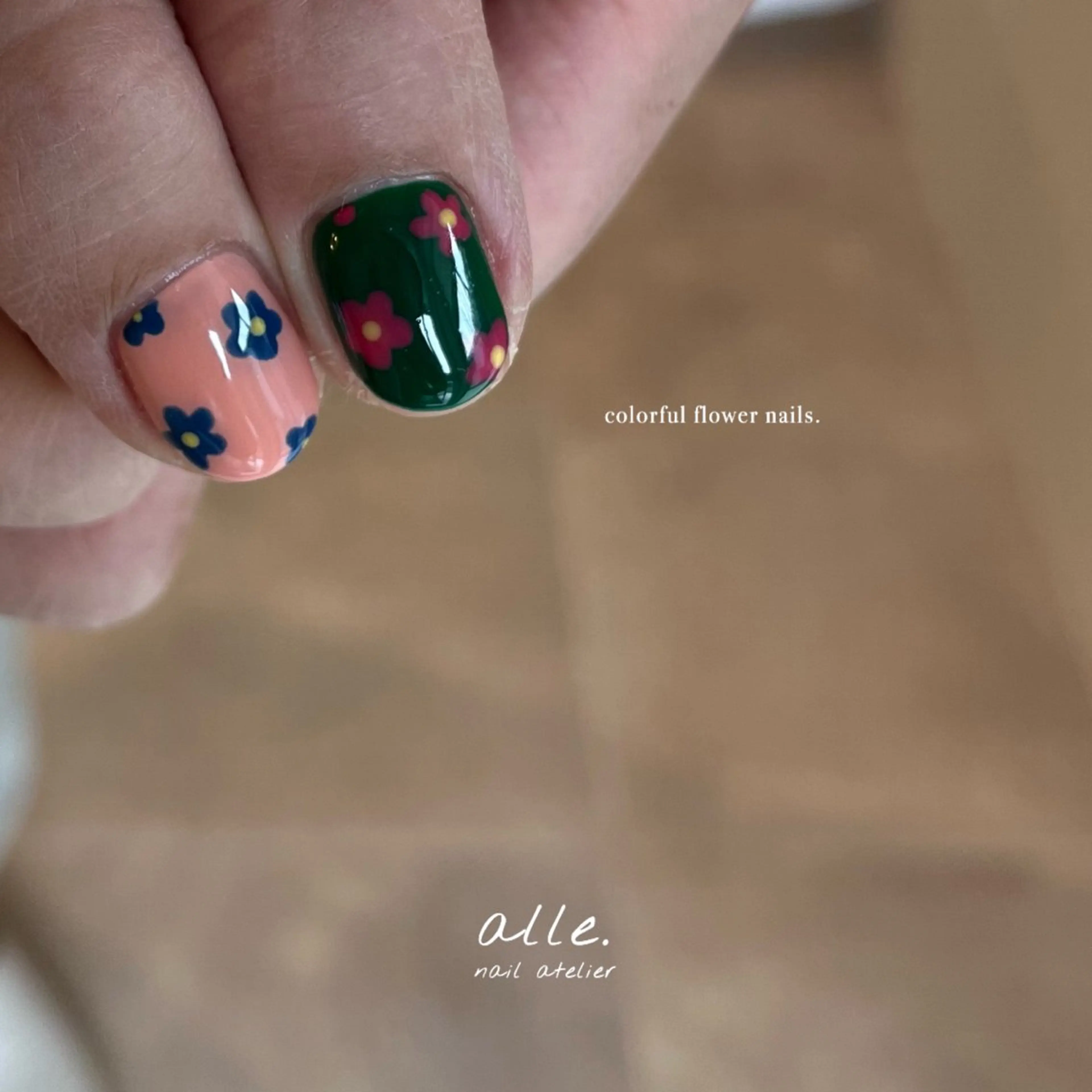 ネイル ハンドネイル atelier alle.のネイルデザイン