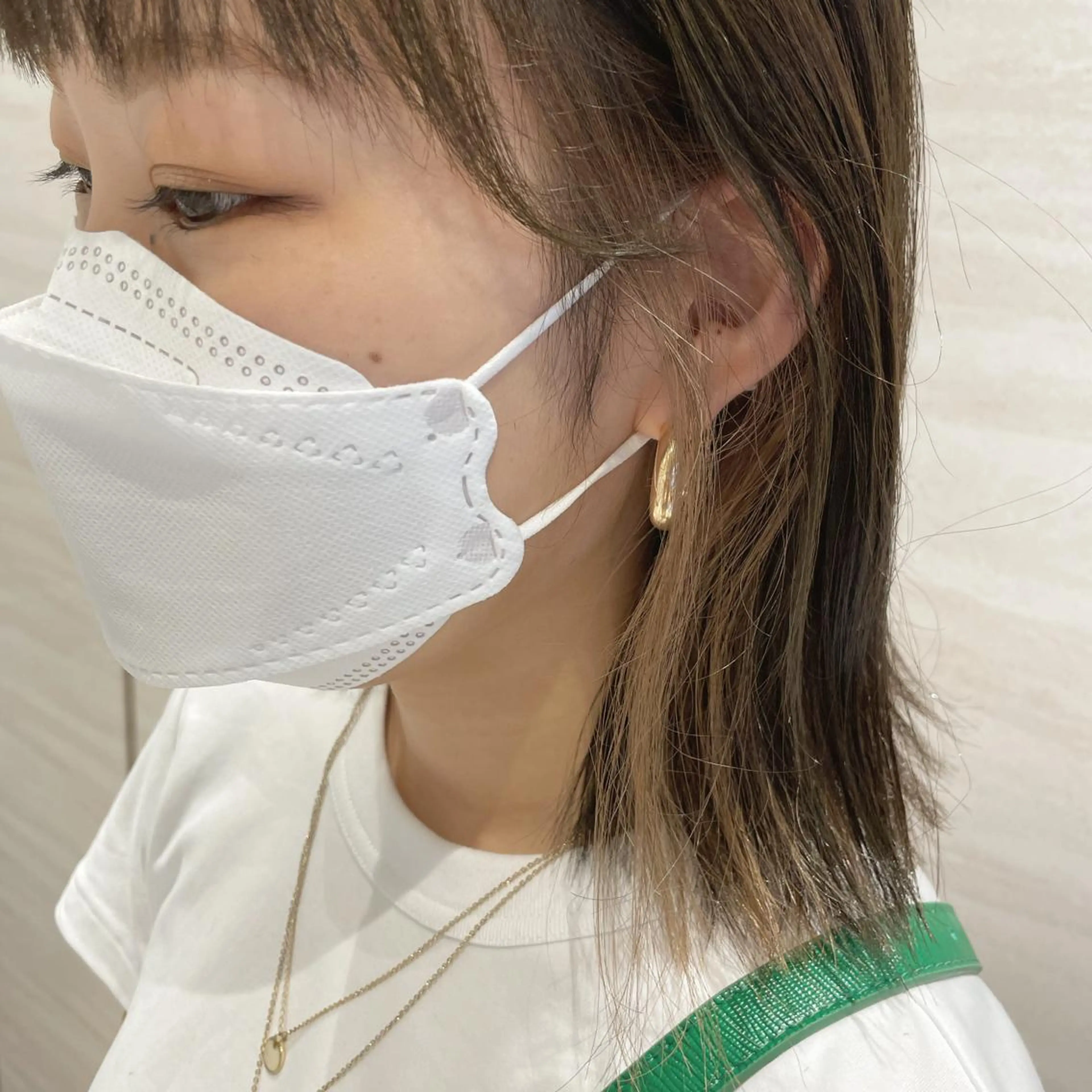 ミディアム カラー Chiho / 梅田 / ボブ/ パーマのヘアスタイル