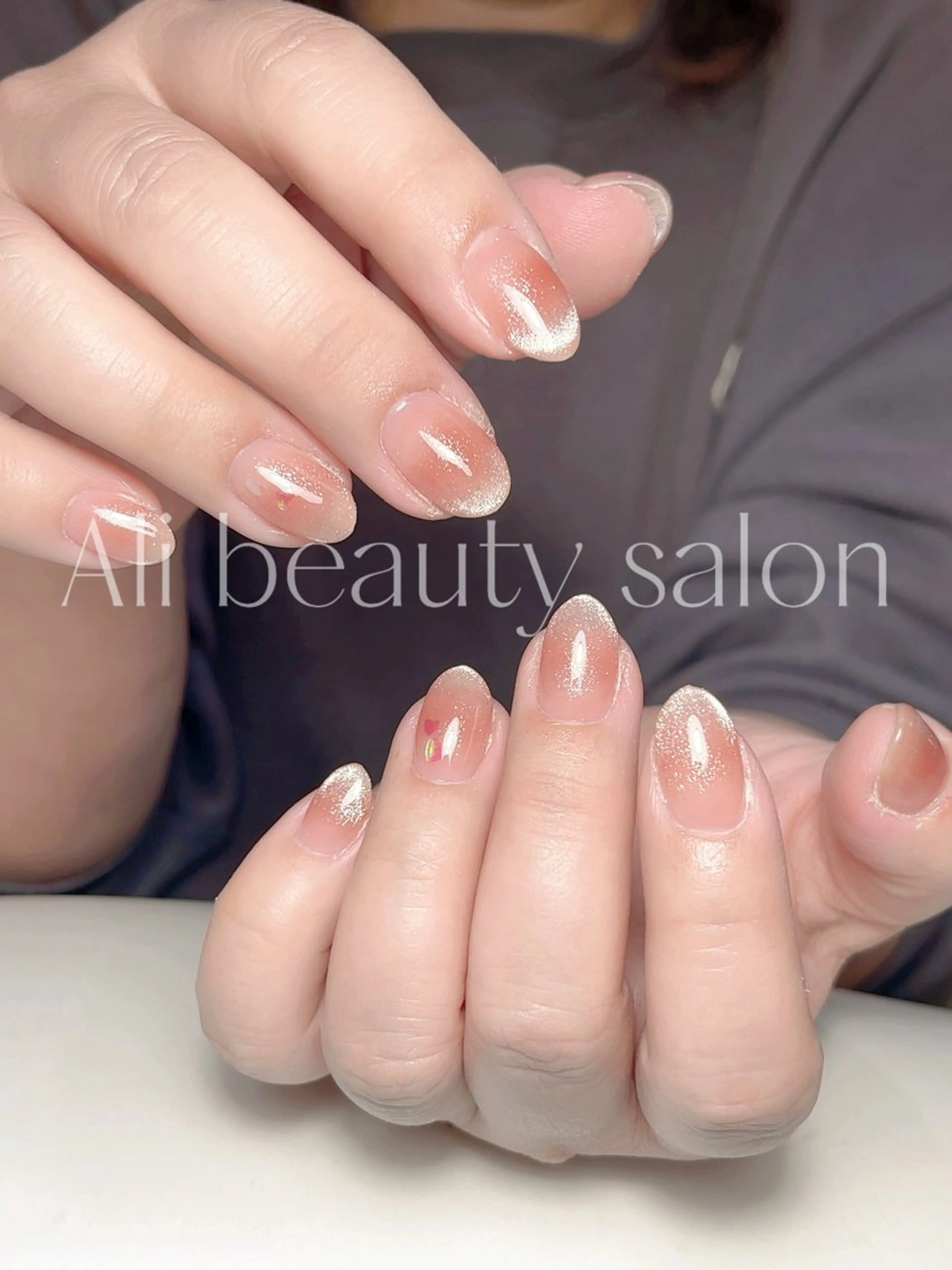 ネイル チークネイル マグネットネイル ハンドネイル Ali 新小岩 ネイル専門のネイルデザイン