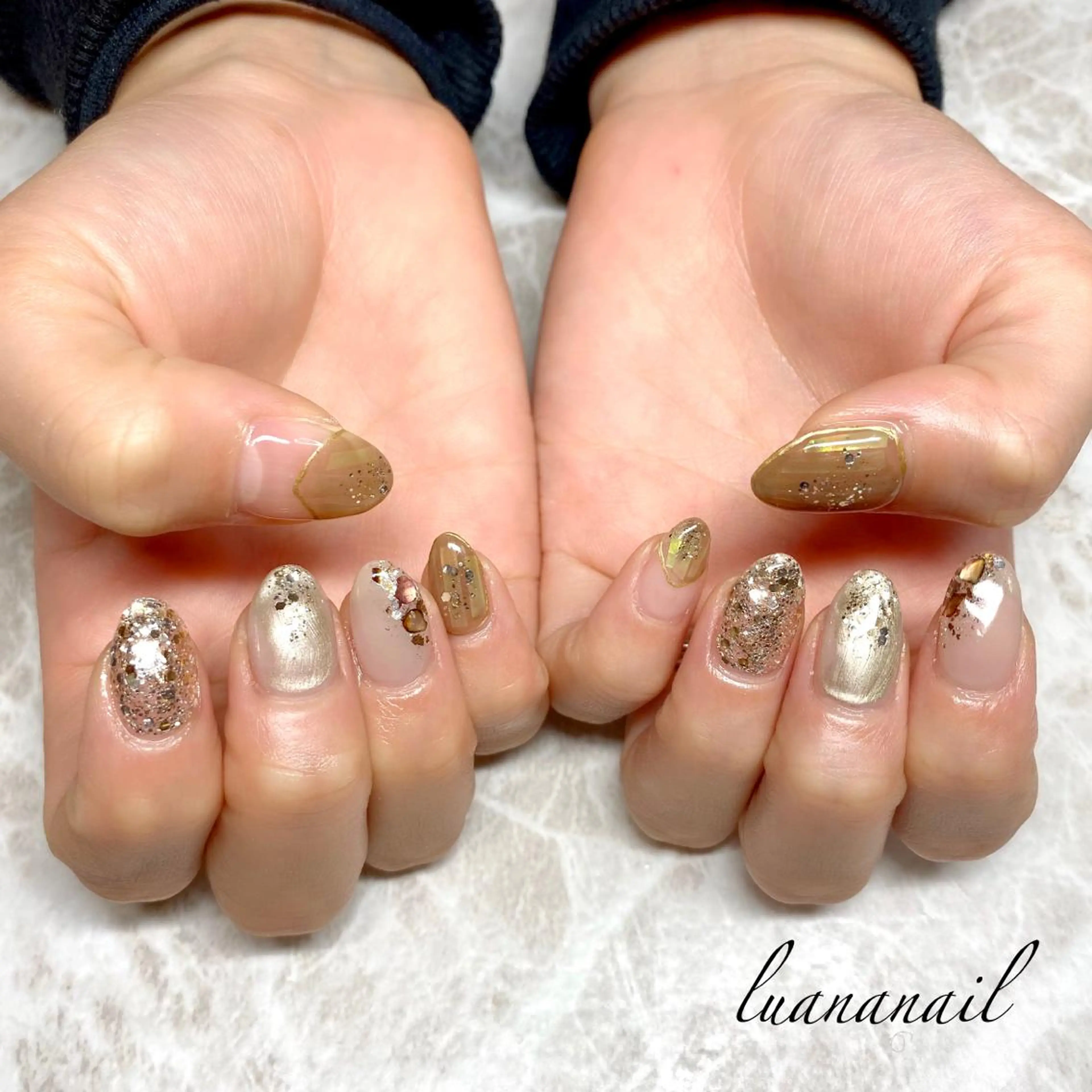ネイル ハンドネイル luana nailのネイルデザイン