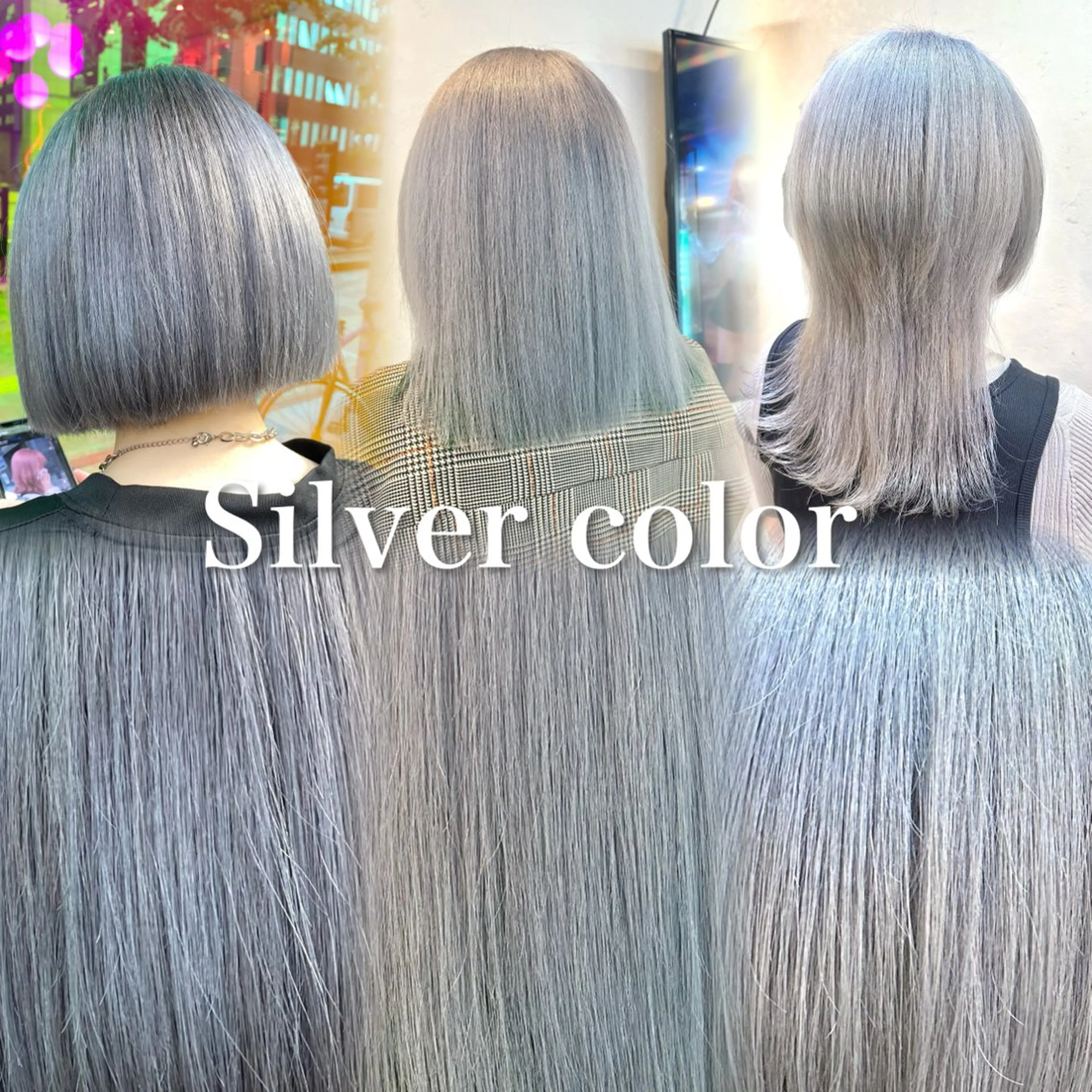 セミロング カラー 透明感カラー/ 🫧みずほ🫧のヘアスタイル