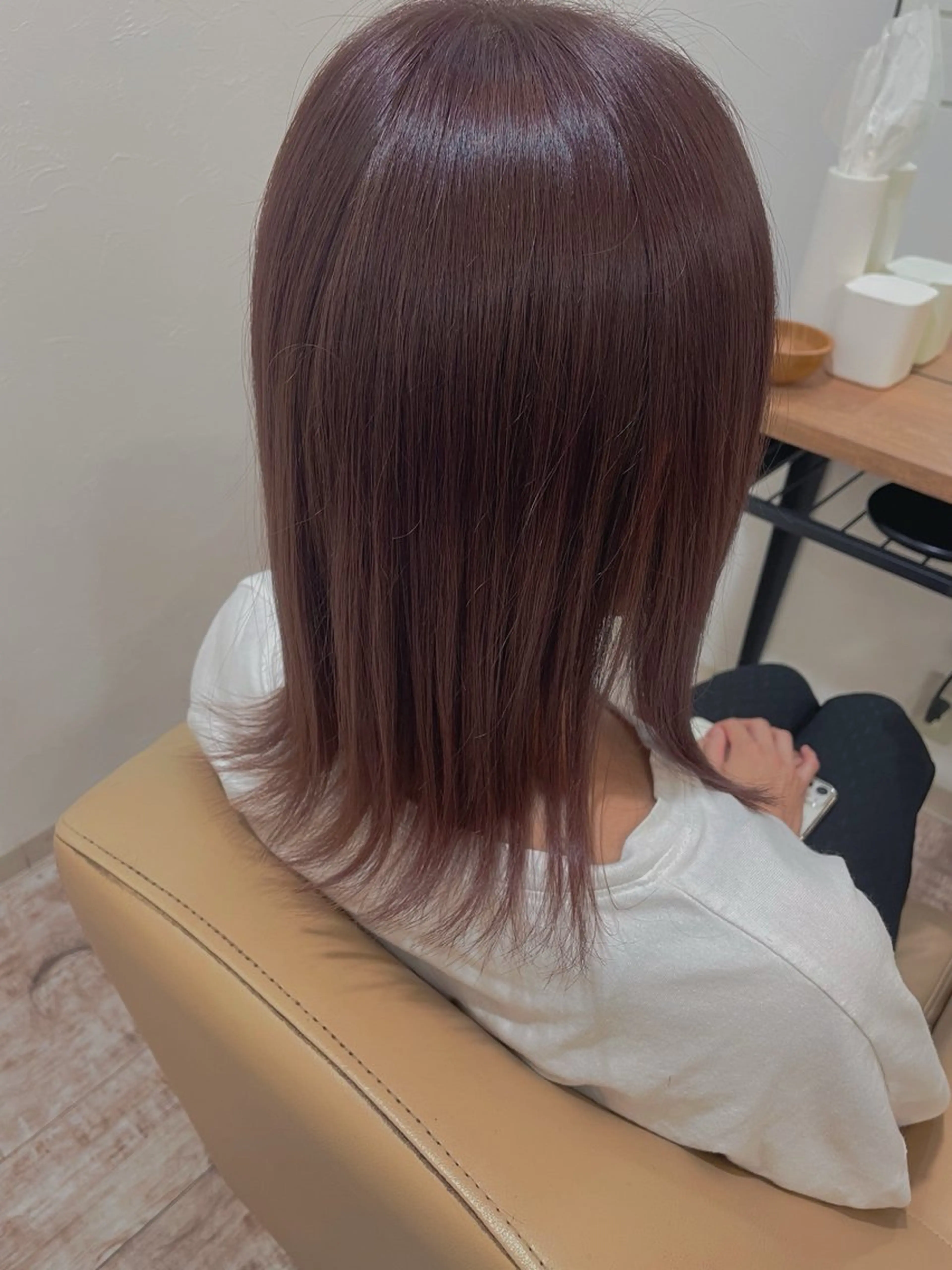 ミディアム wakana /透明感カラー/艶髪のヘアスタイル