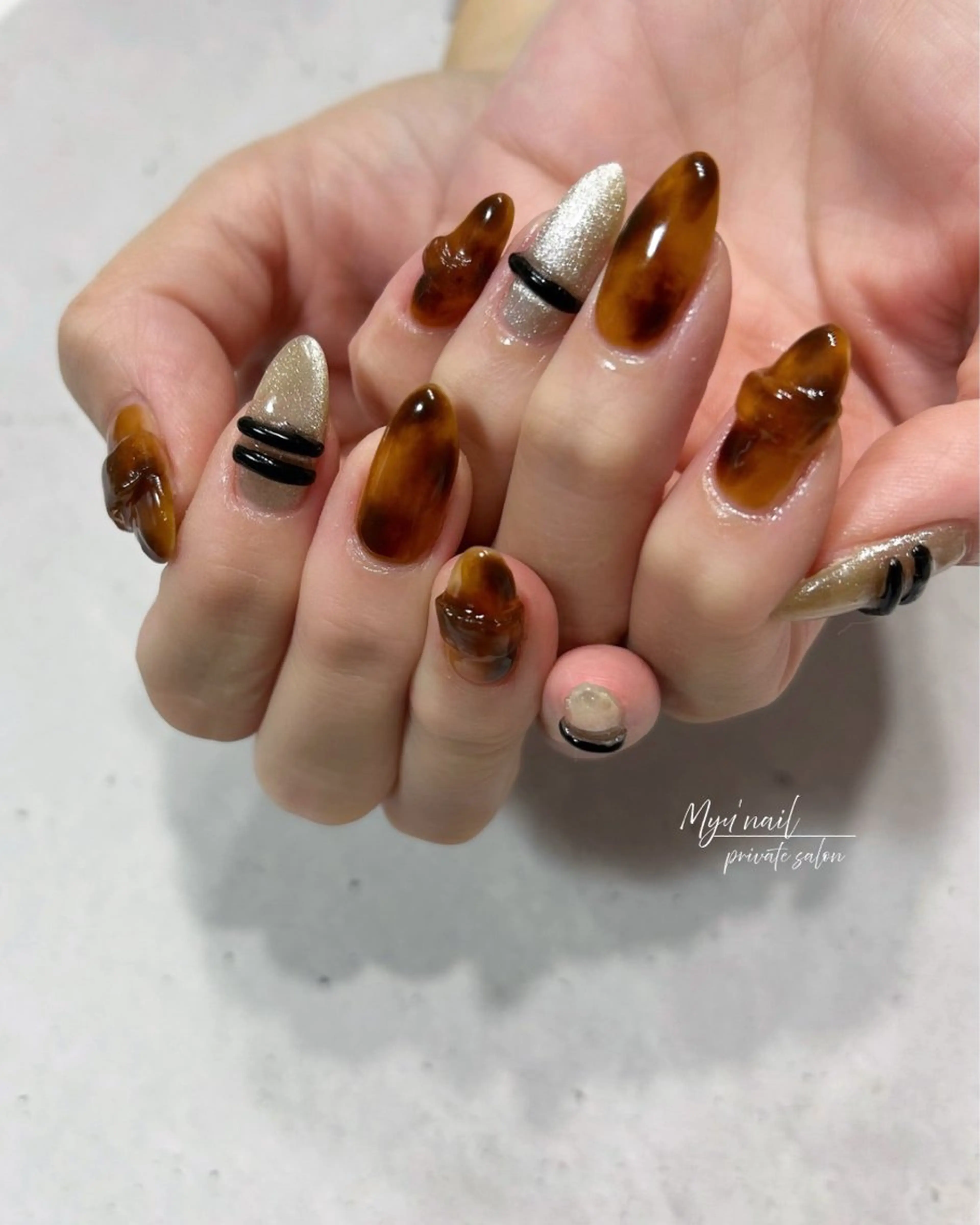 ネイル ハンドネイル トータルビューティーサロンFelice所属・Myu'nail /橿原のネイルデザイン