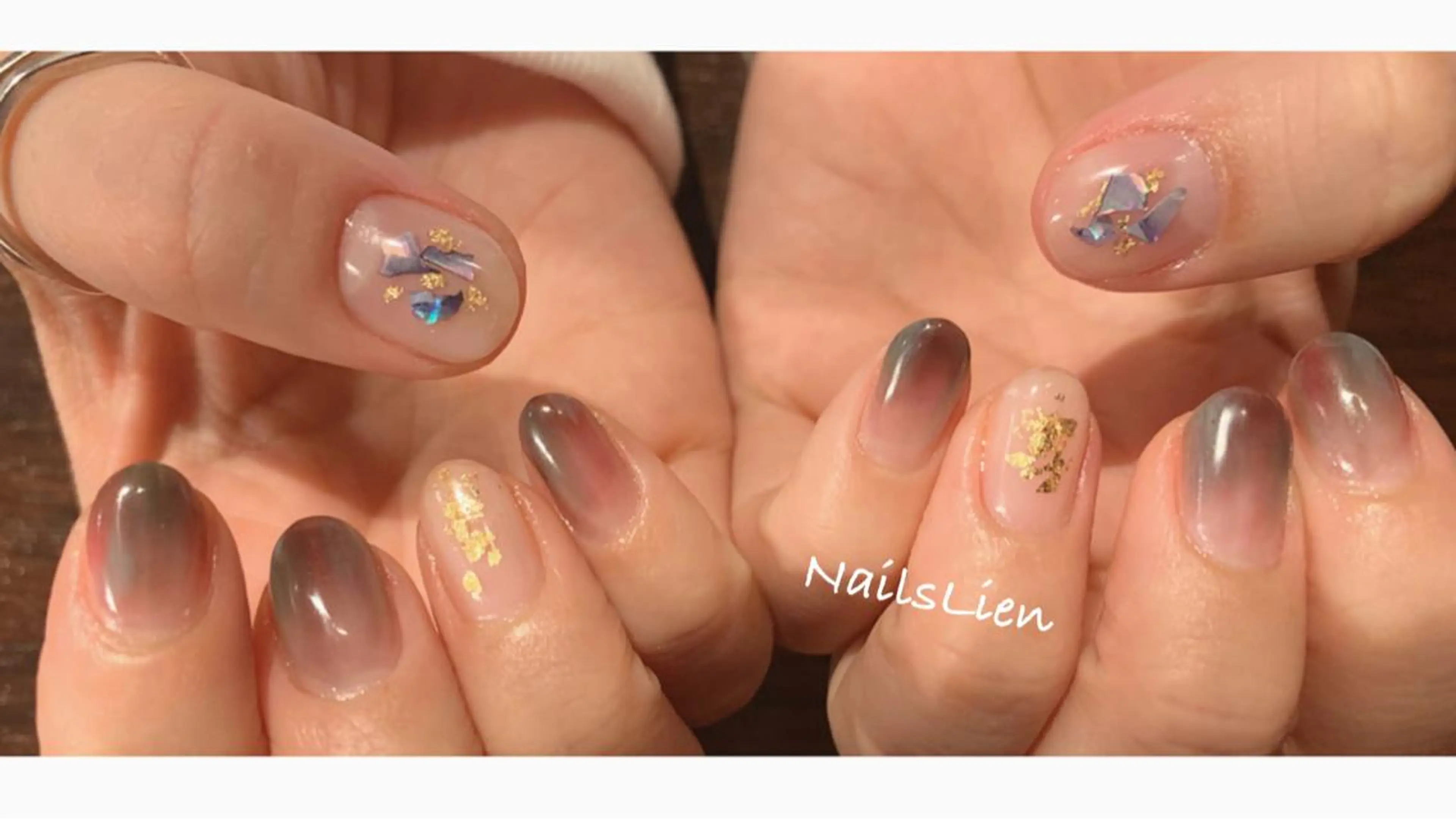 ネイル 冬ネイル クリスマス 凛 リンのネイルデザイン