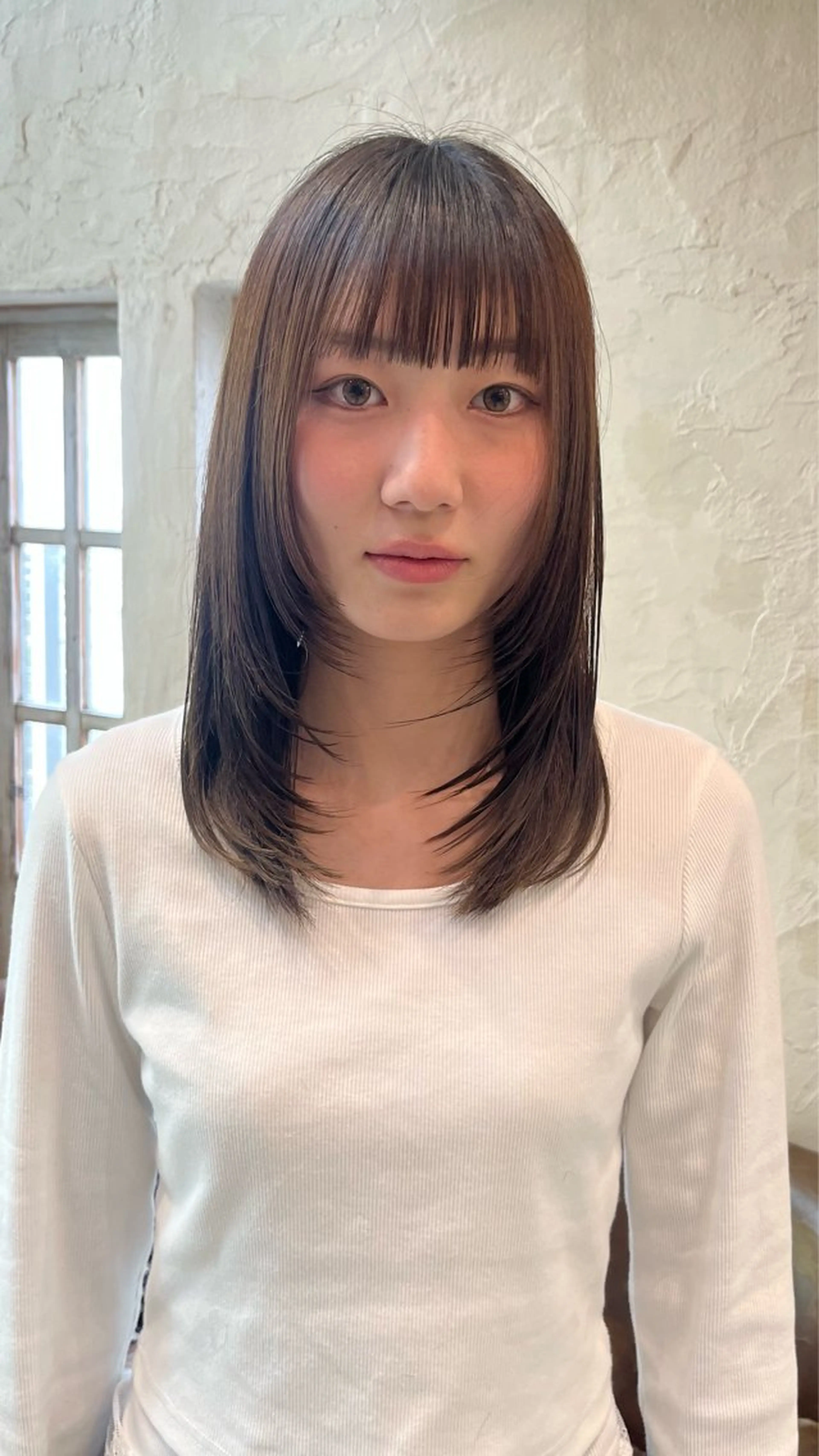 ミディアム レイヤーカット rise /メンズカットのヘアスタイル