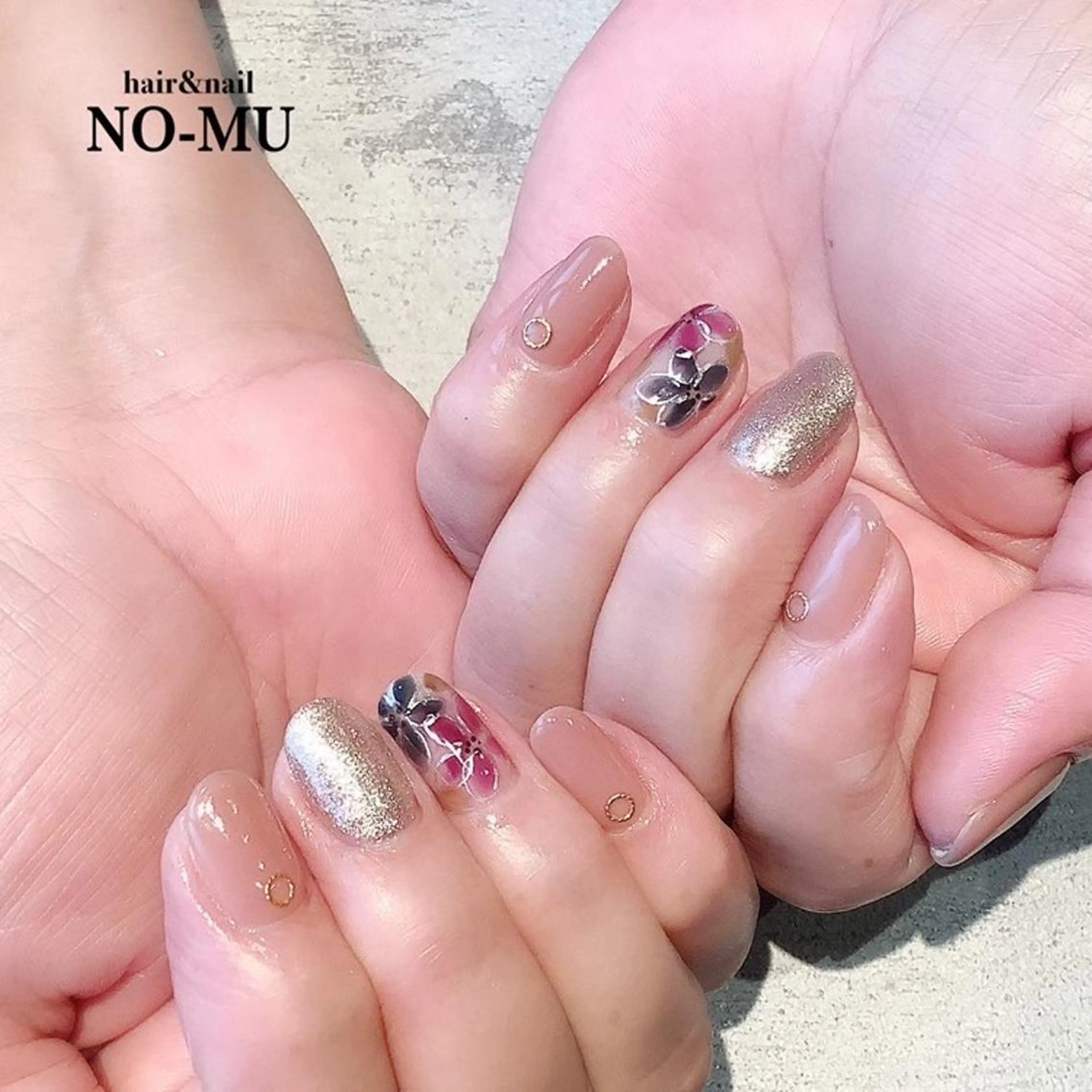 ネイル hair＆nail NO-MU所属・hair＆nail NO-MUのネイルデザイン