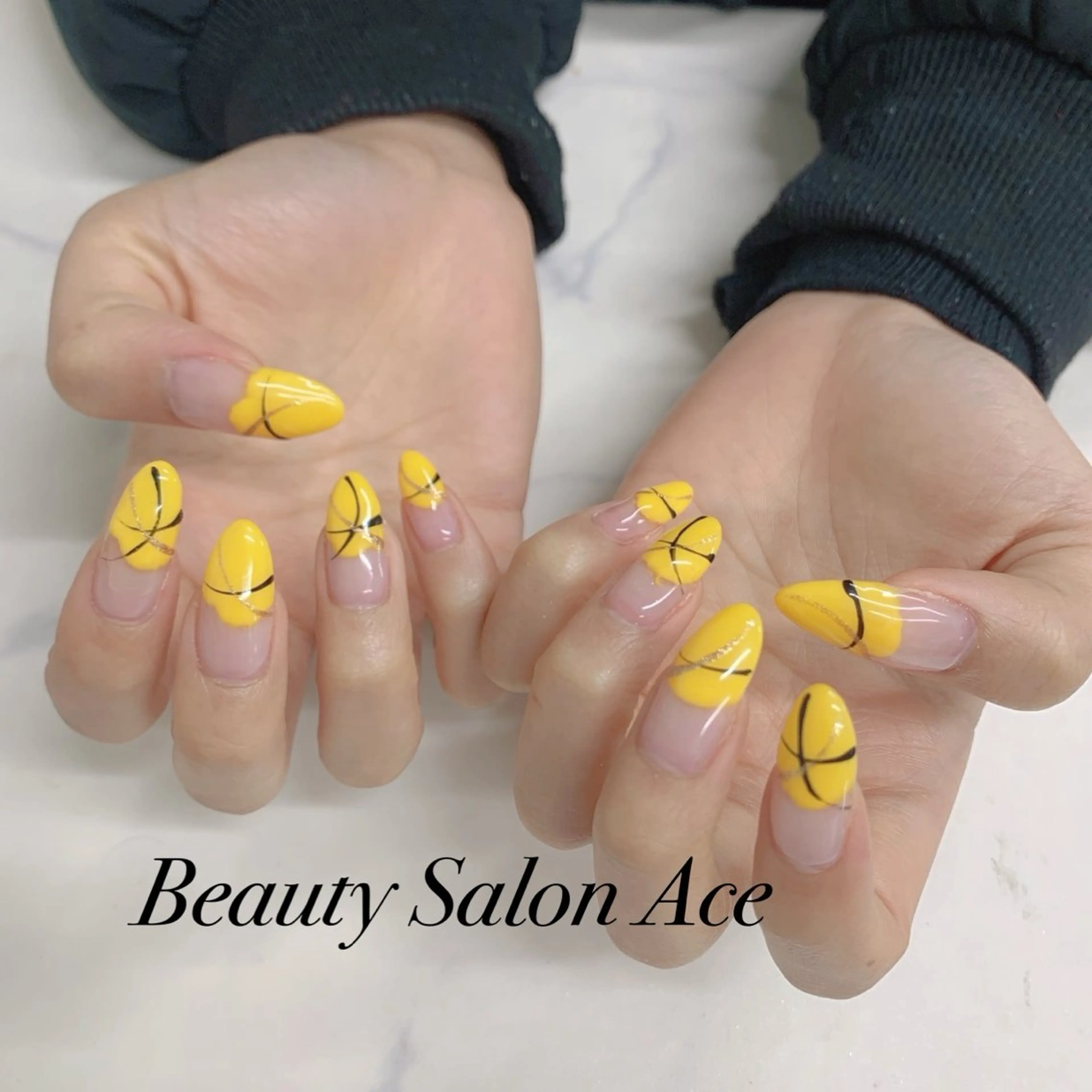 ネイル メンズネイル ハンドネイル ハンドケア Beauty Salon Ace(ネイルサロン エース)所属・池袋フィルイン Ace♡長さだしのネイルデザイン