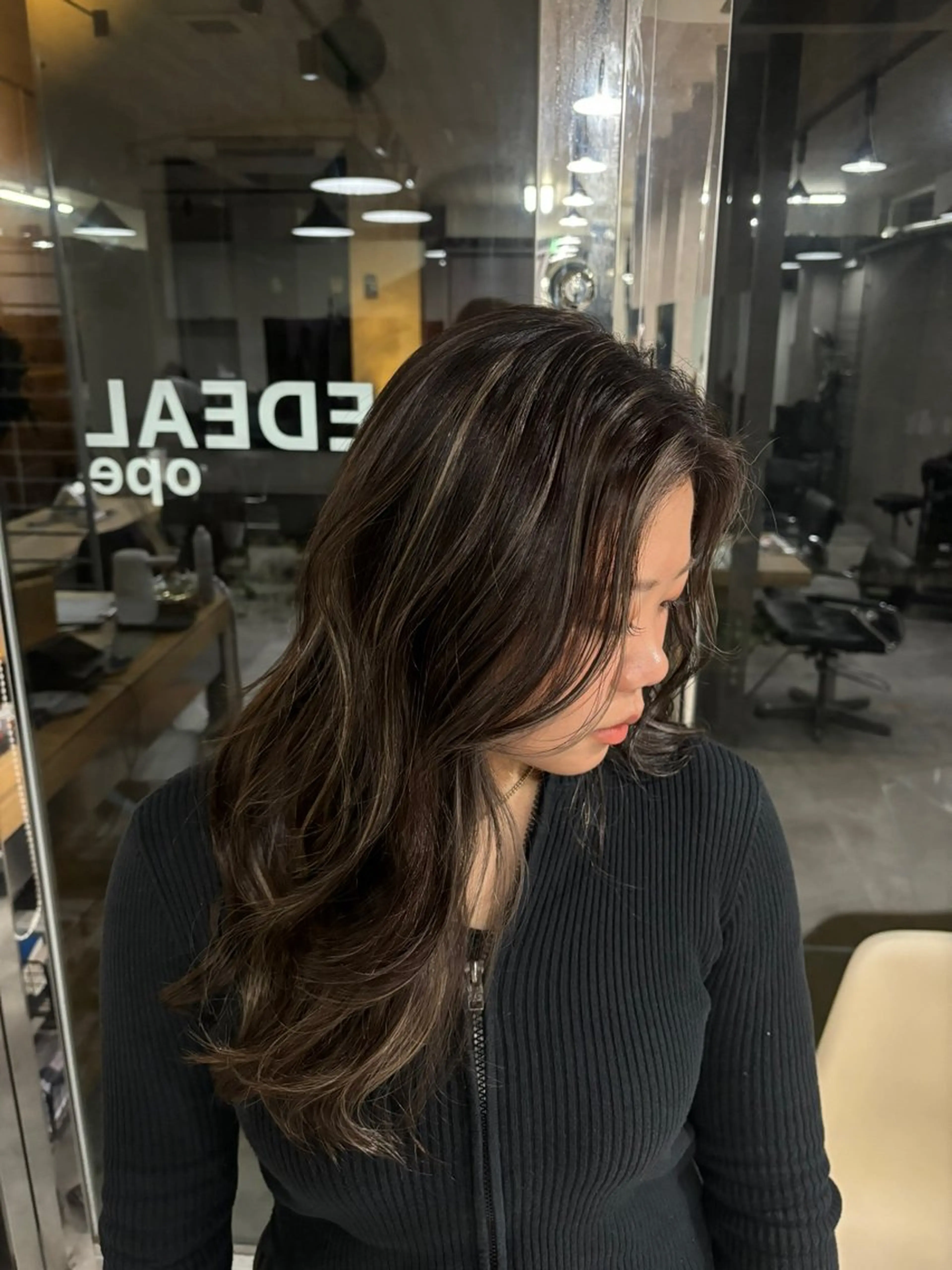 ロング ヘアカラー KAIRI/大宮/ メンズバレイヤージュのヘアスタイル