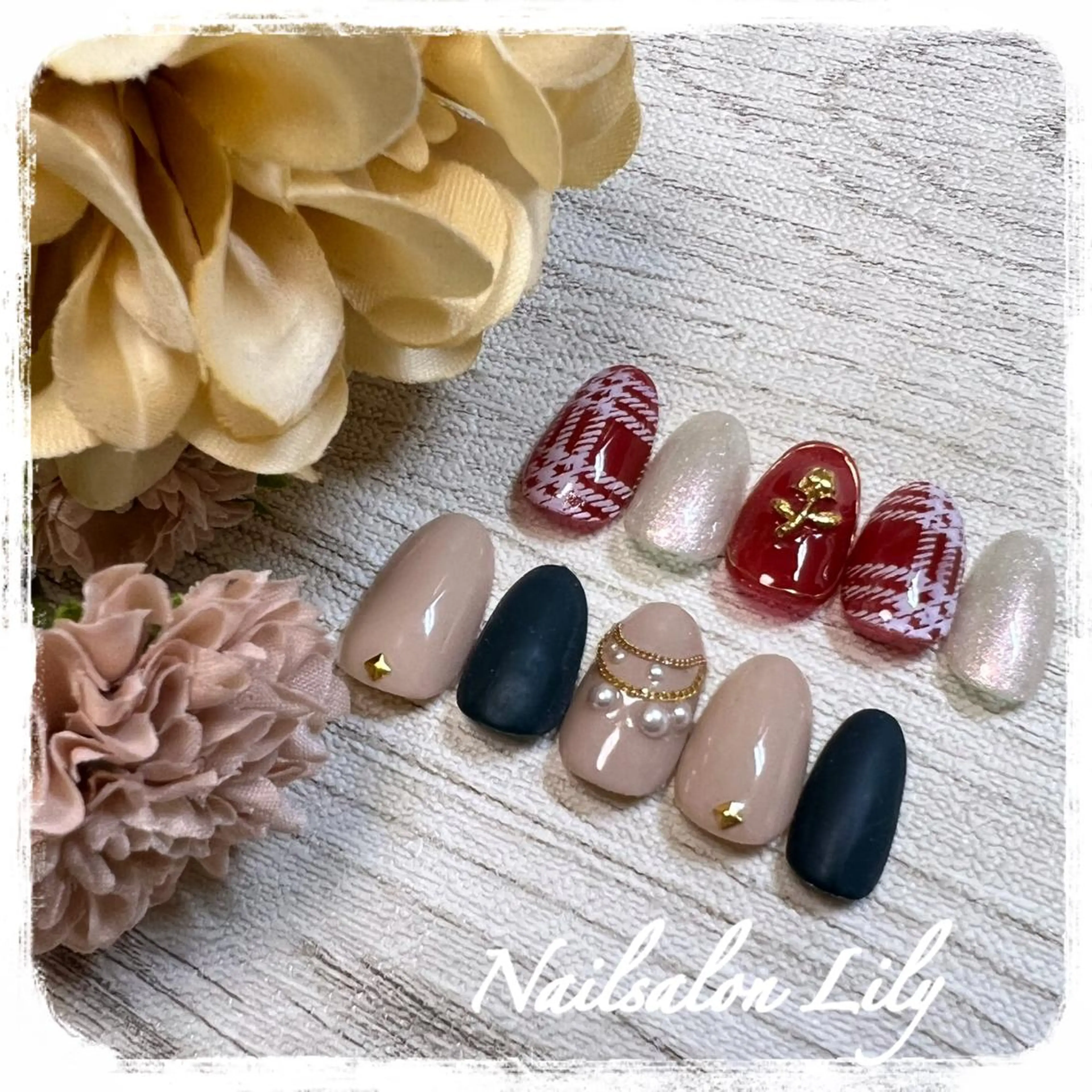 ネイル ハンドネイル Nailsalon Lilyのネイルデザイン