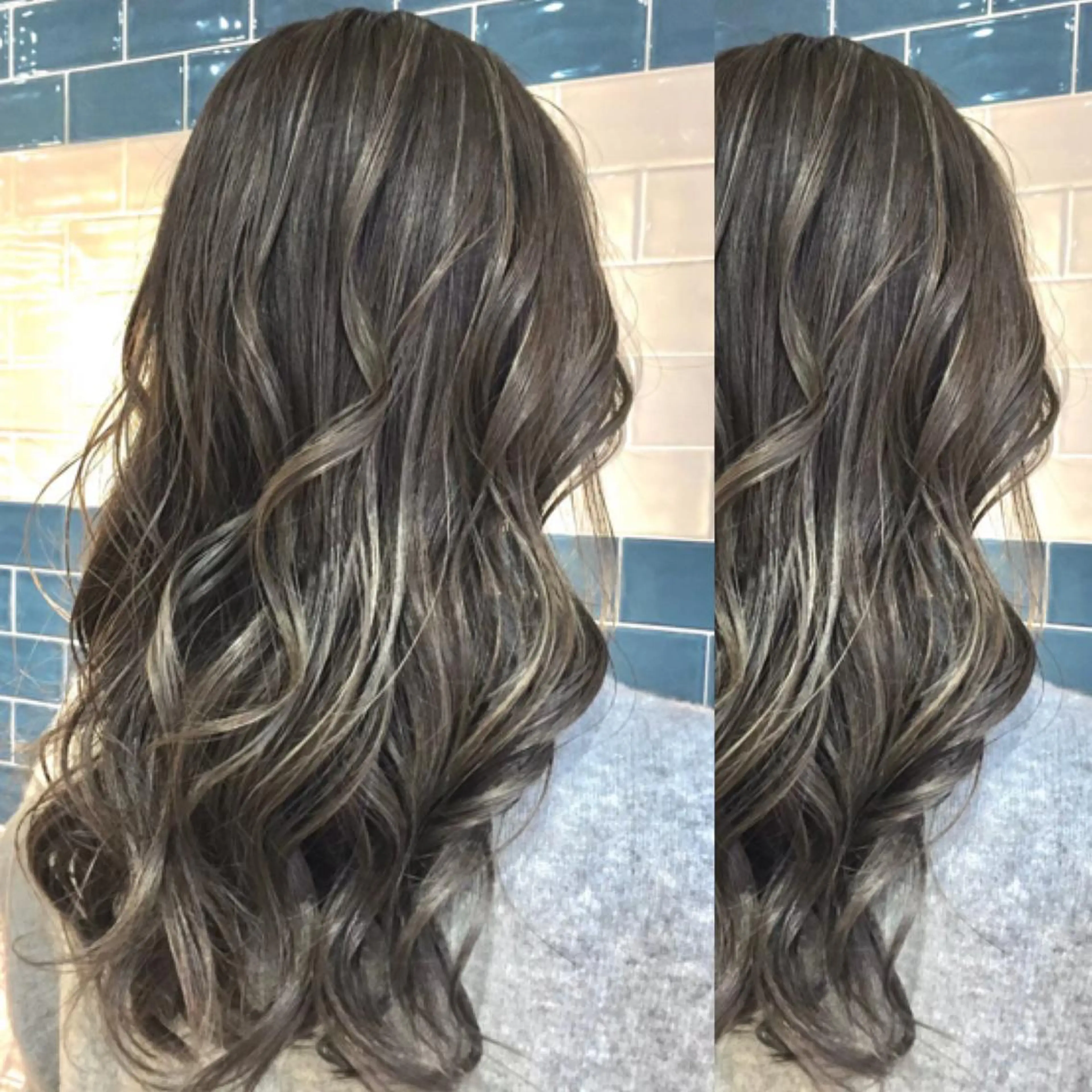 ロング カラー ヘアアレンジ 🦋韓国ヘア 坂本 菜摘🦋のヘアスタイル