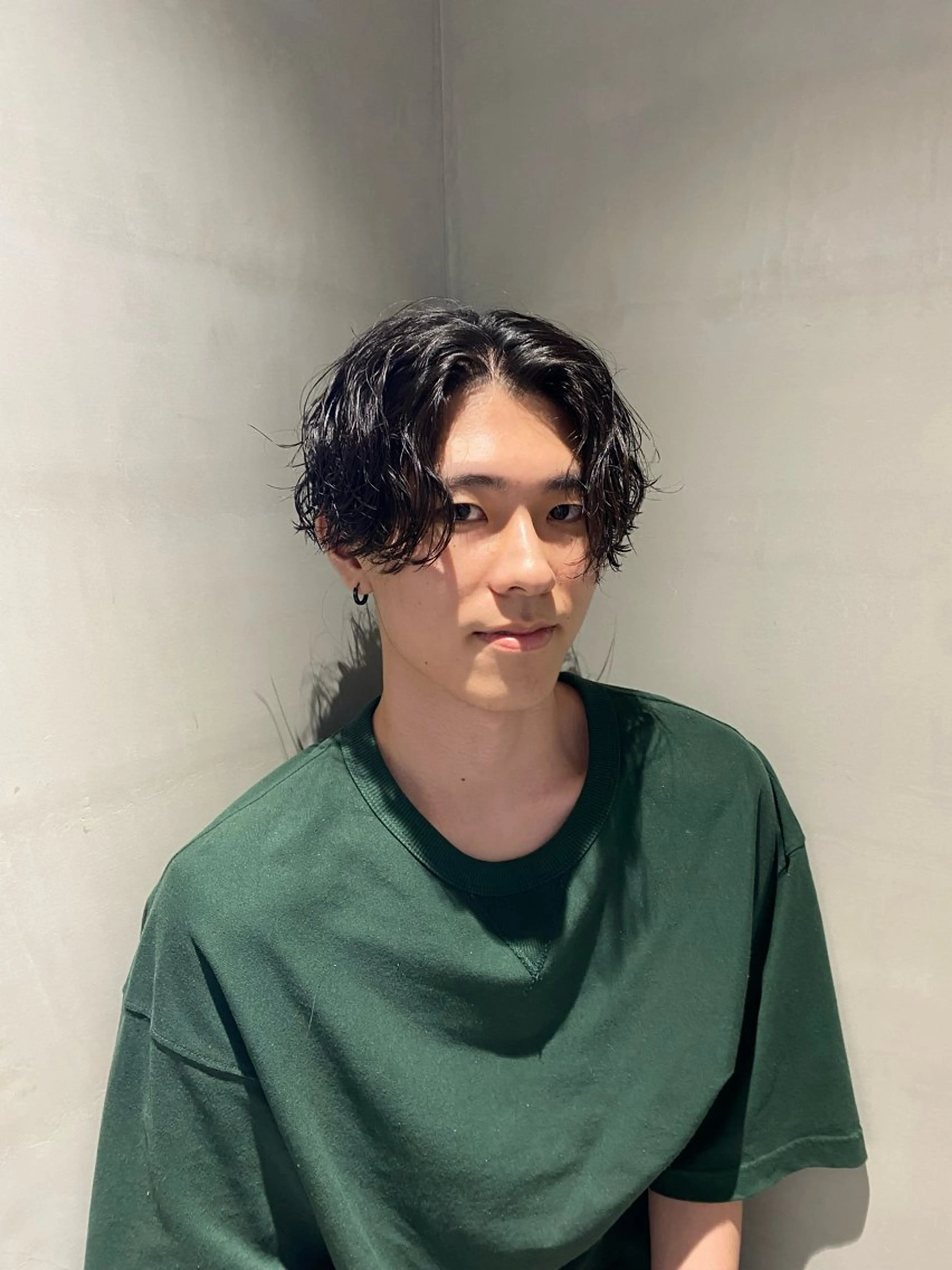 ミディアム パーマ fifth天神大名メンズサロン(フィフス)所属・fifth天神パーマ 特化/大田宗一朗のヘアスタイル