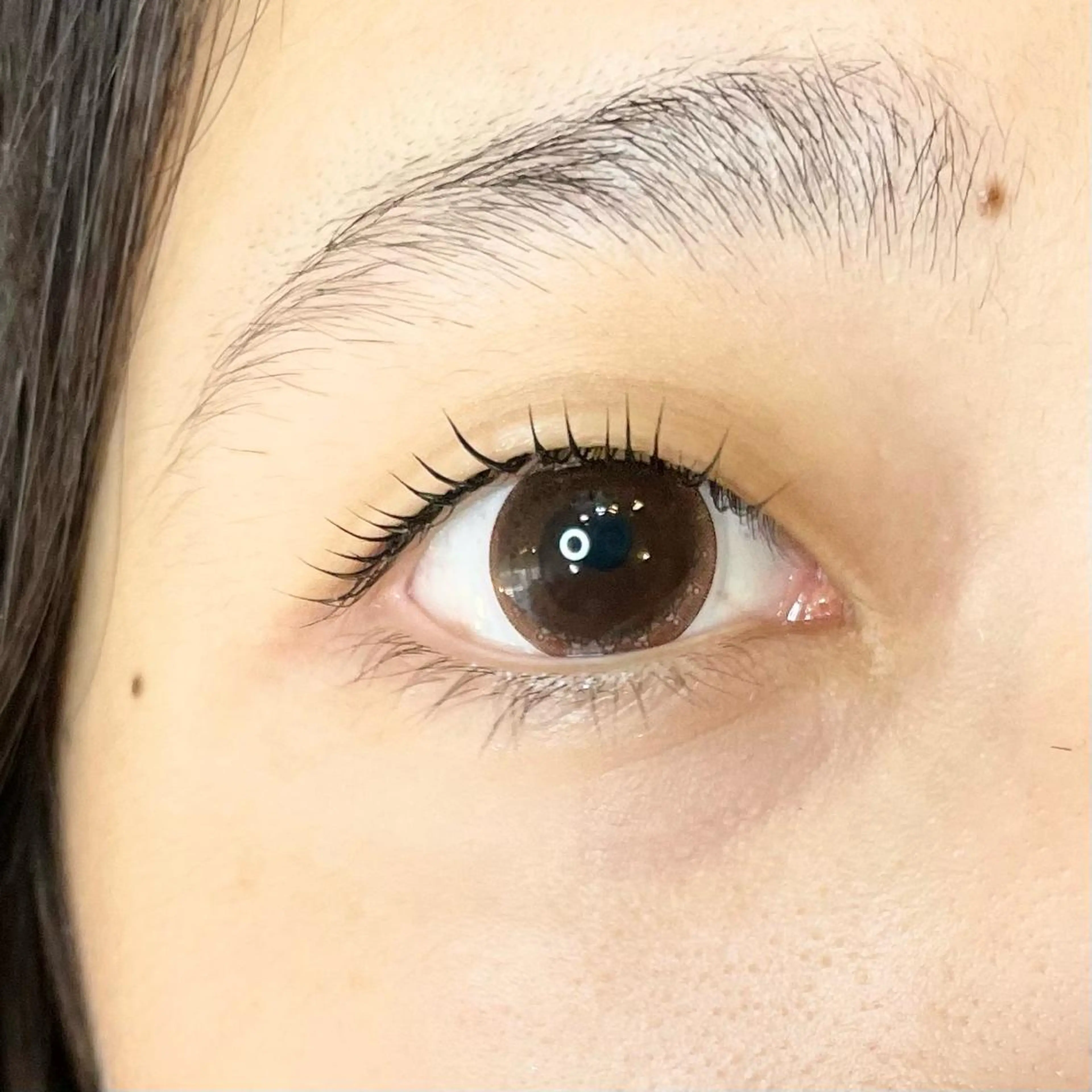 ミディアム カラー パーマ ヘアアレンジ メンズ キッズ ネイル マツエク・マツパ アイブロウ マツパ nail&eye Aoのマツエク・マツパデザイン