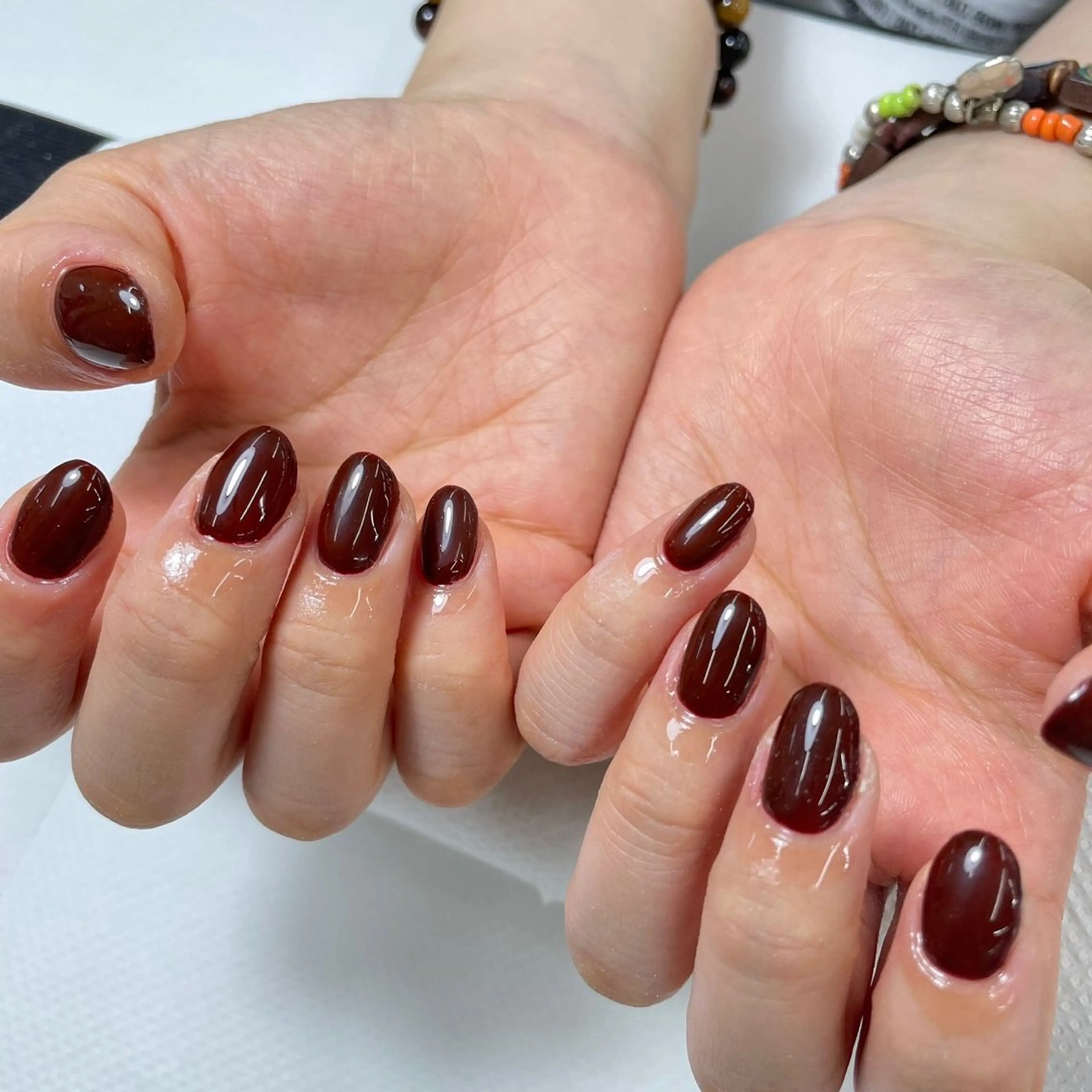 ネイル グラデーション ワンカラーネイル ✿ ʜᴀʏᴀSʜɪ Sᴀᴏʀɪ ✿のネイルデザイン