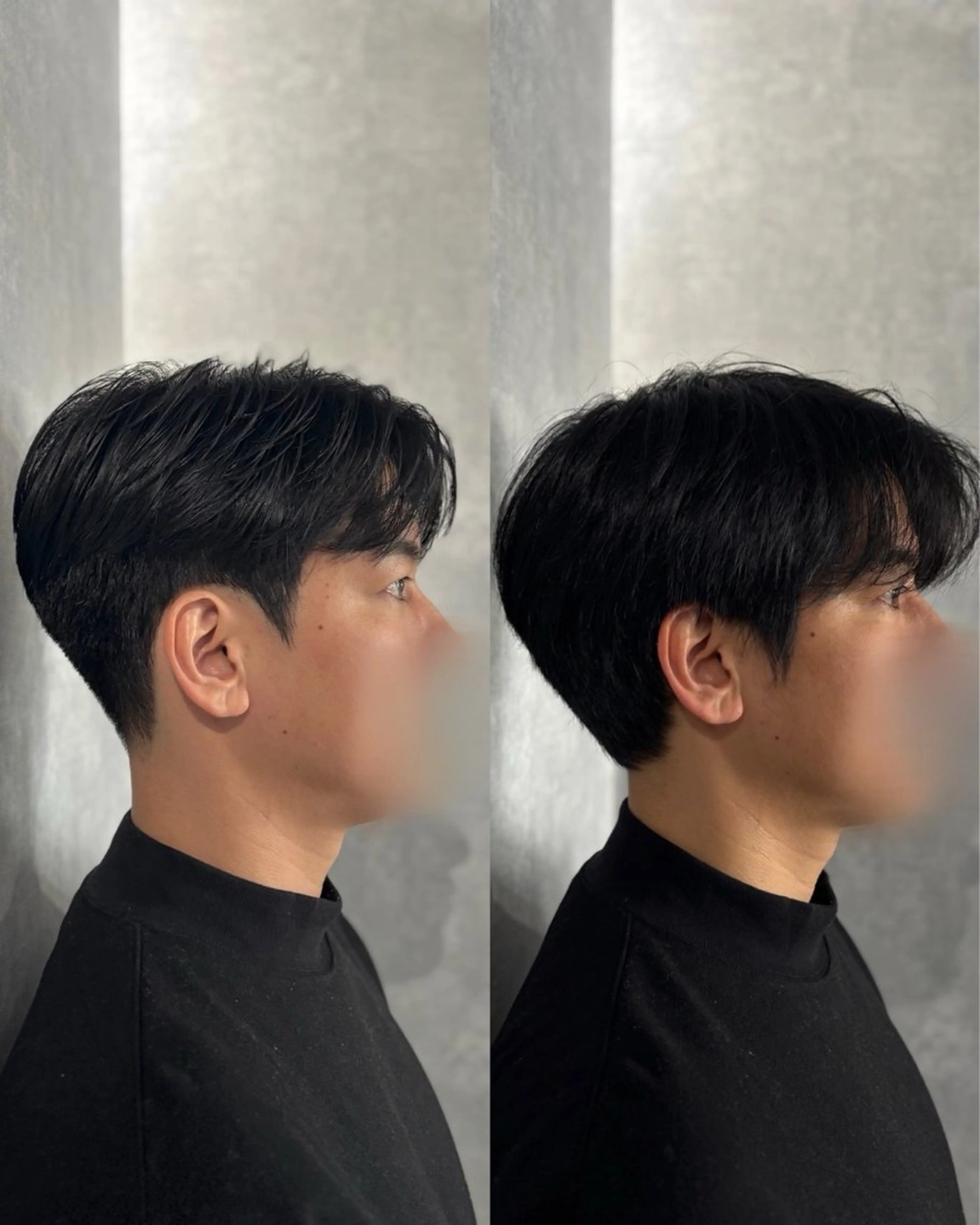 ショート パーマ メンズ カット パーマ 韓国メンズヘア/ ダウンパーマ/歩夢のヘアスタイル