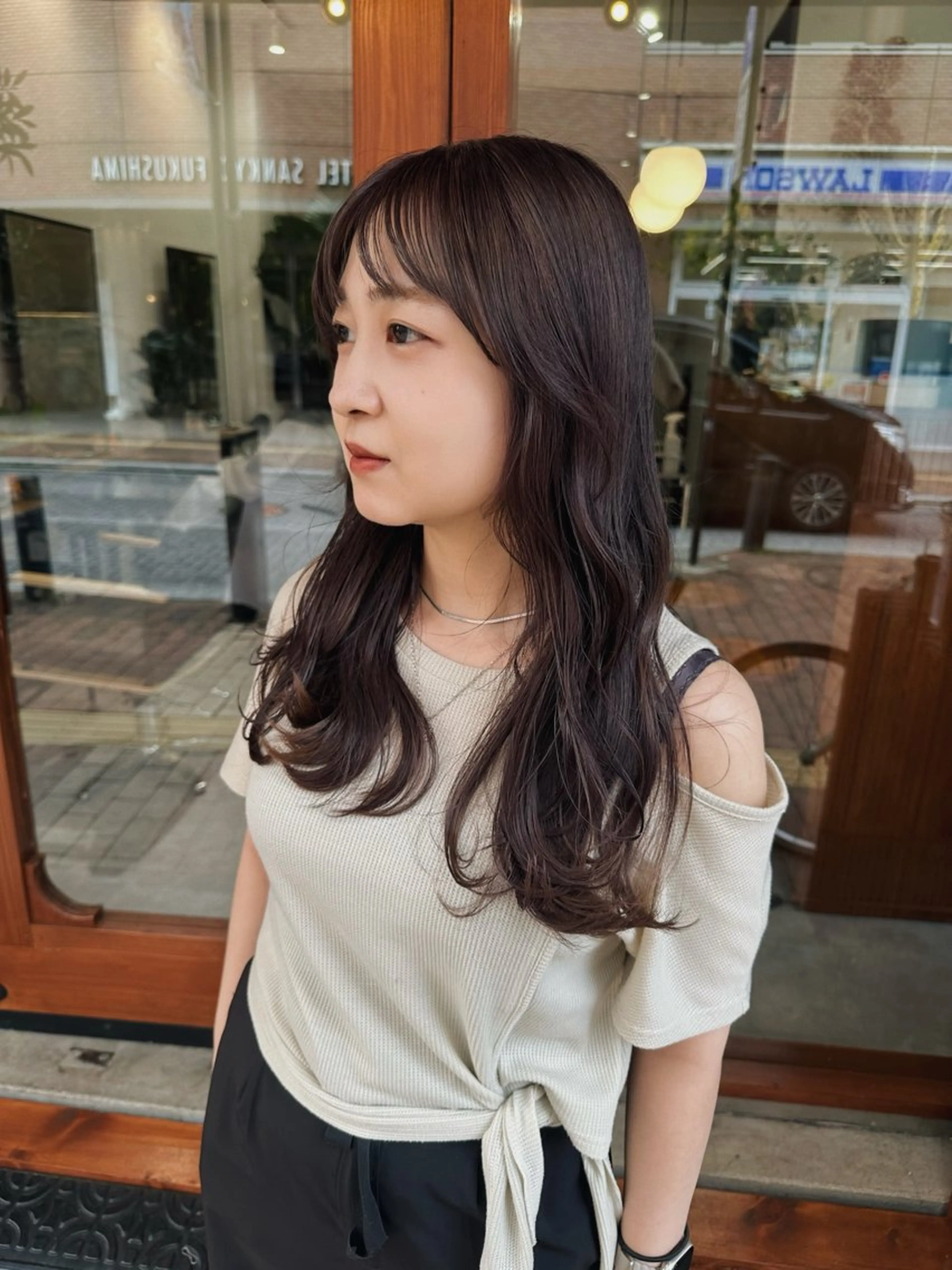 【何度でも使える💡】透明感☆人気抜群！ヘアカラー ¥6600の写真