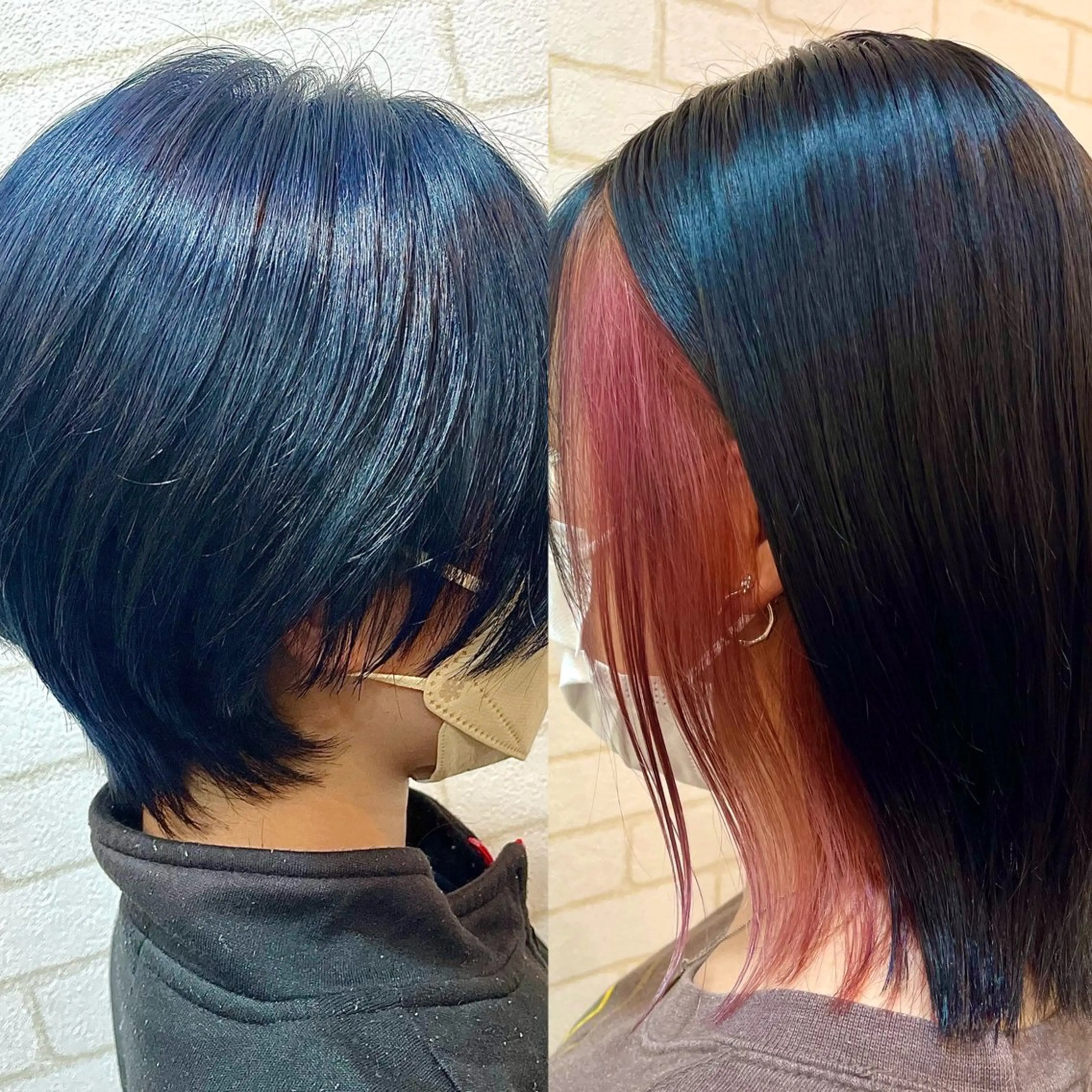 ショート カラー TELAHAIR 伊藤 咲里奈のヘアスタイル