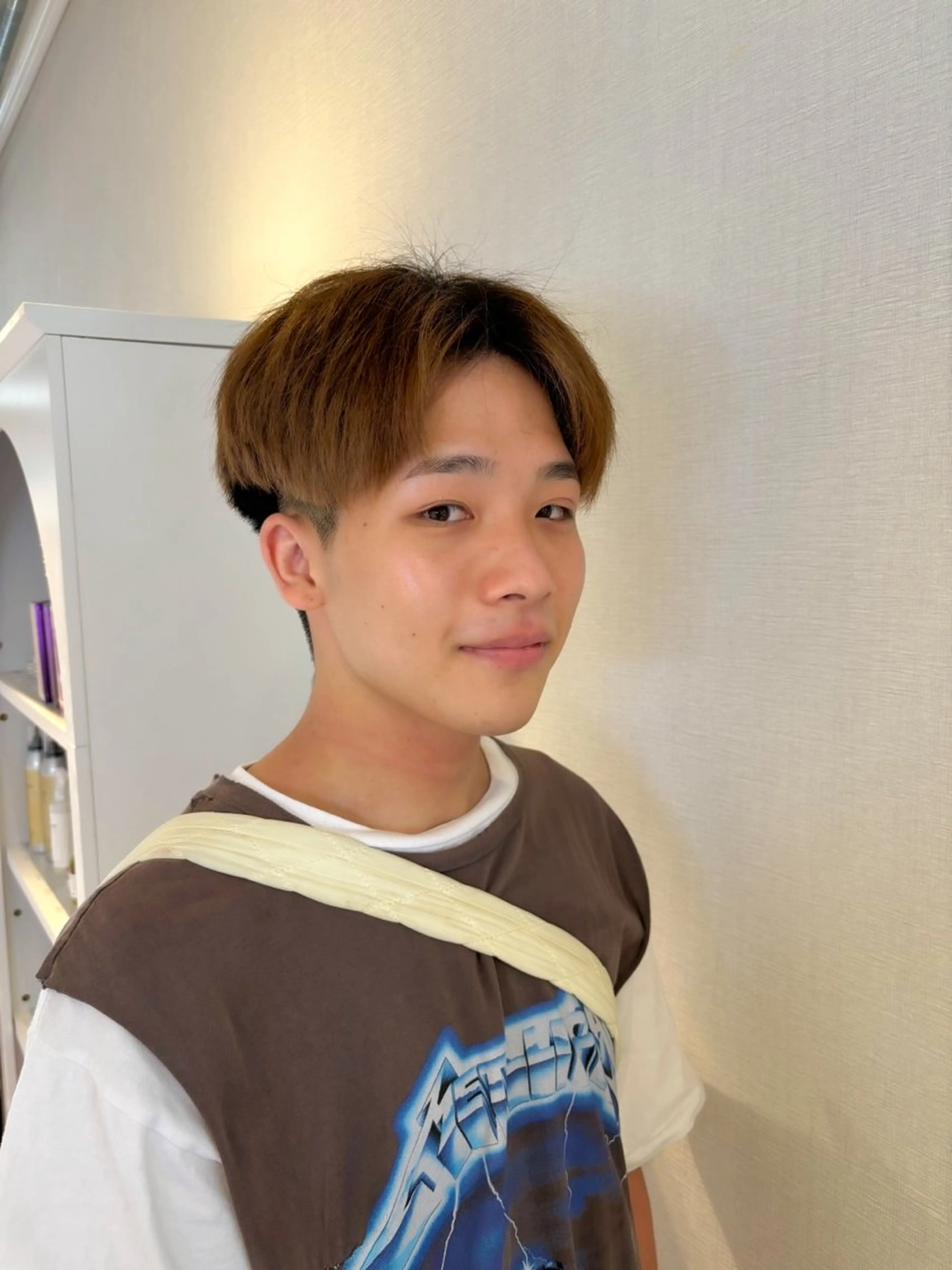 👦🏻メンズカット+ブリーチカラー🐸の写真