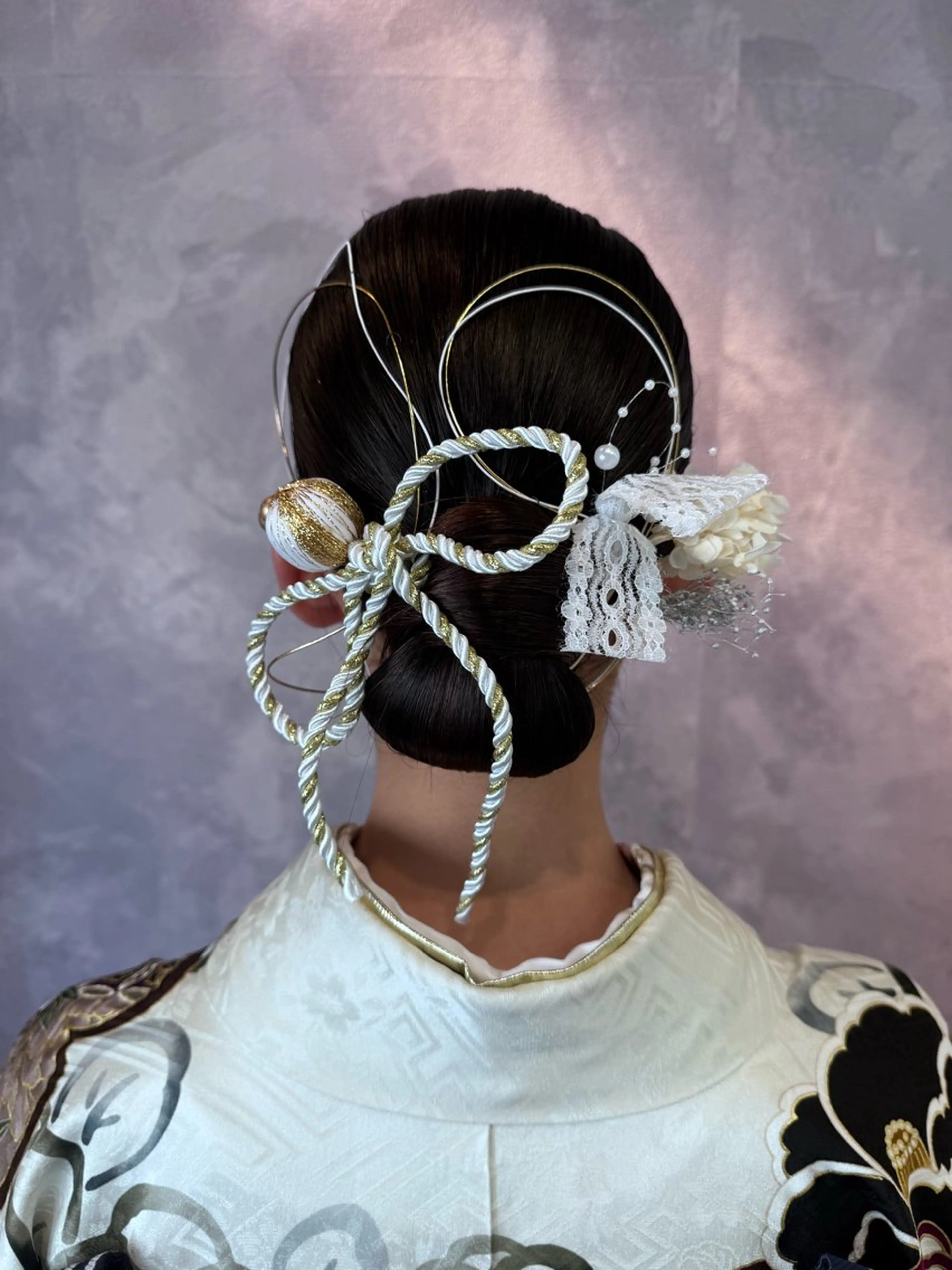 ヘアアレンジ ヒヨシ ルナのヘアスタイル