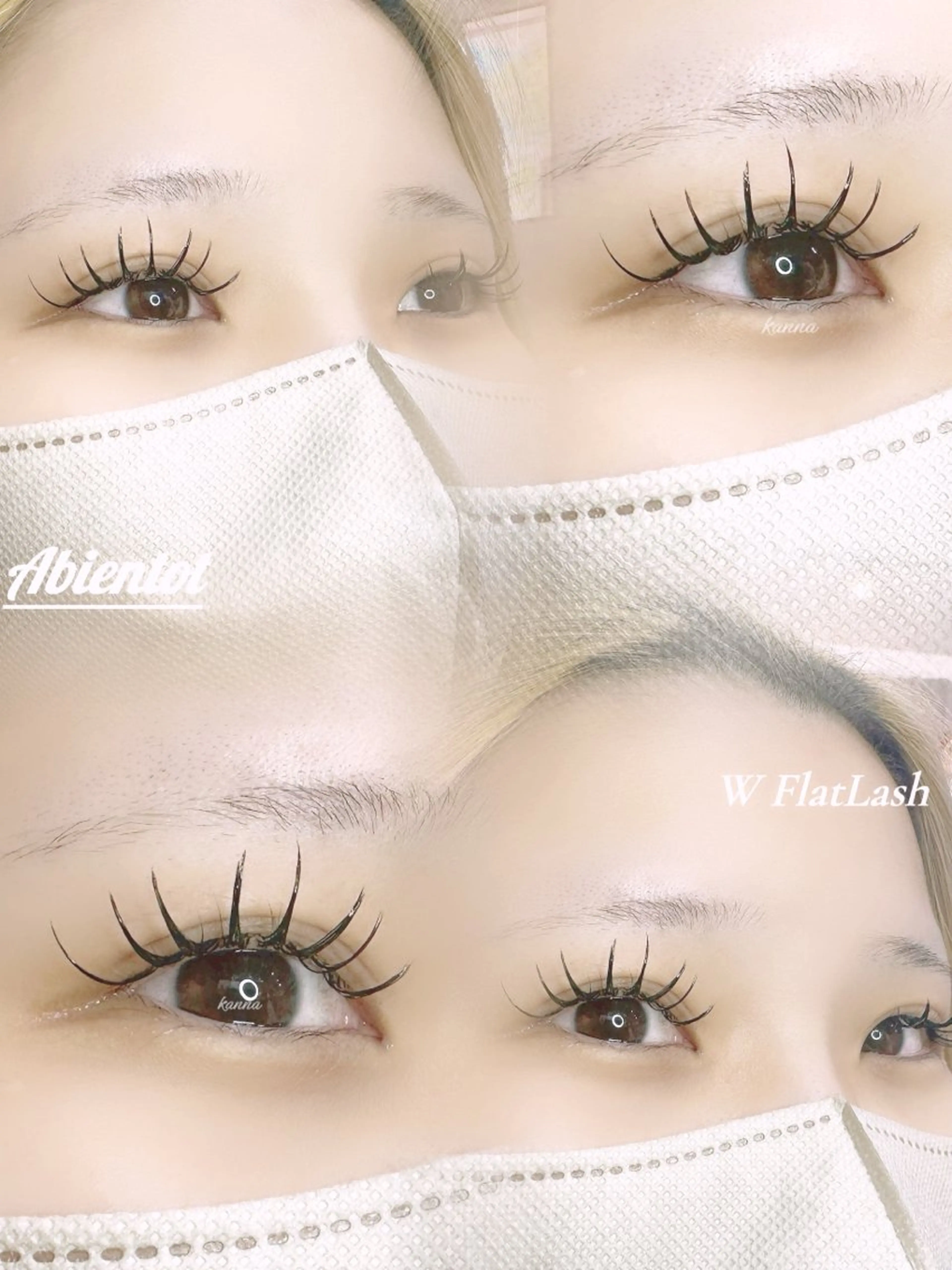 マツエク・マツパ Abientot Kannaのマツエク・マツパデザイン