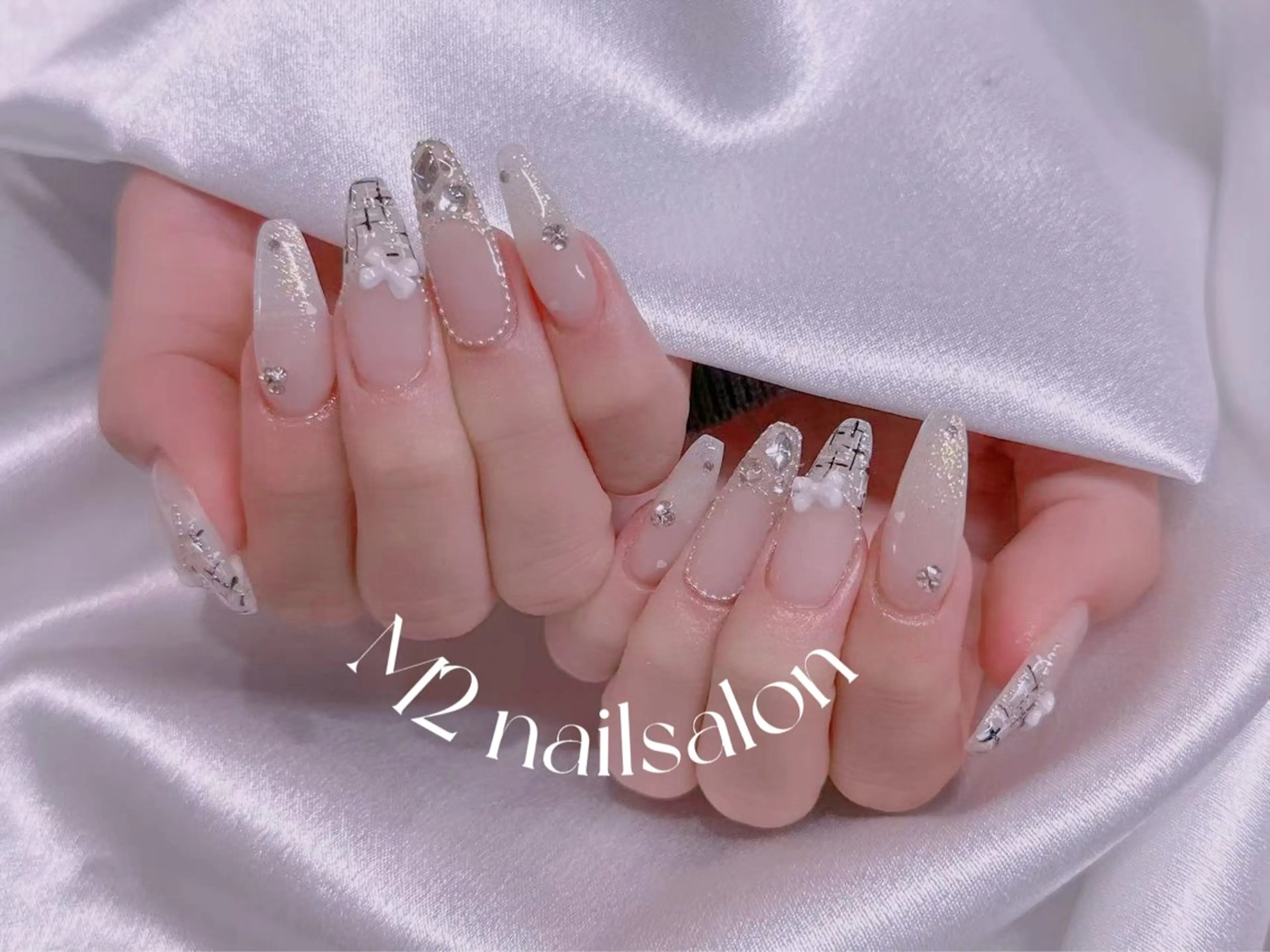 ネイル 長さだし専門店 M2　rikaのネイルデザイン