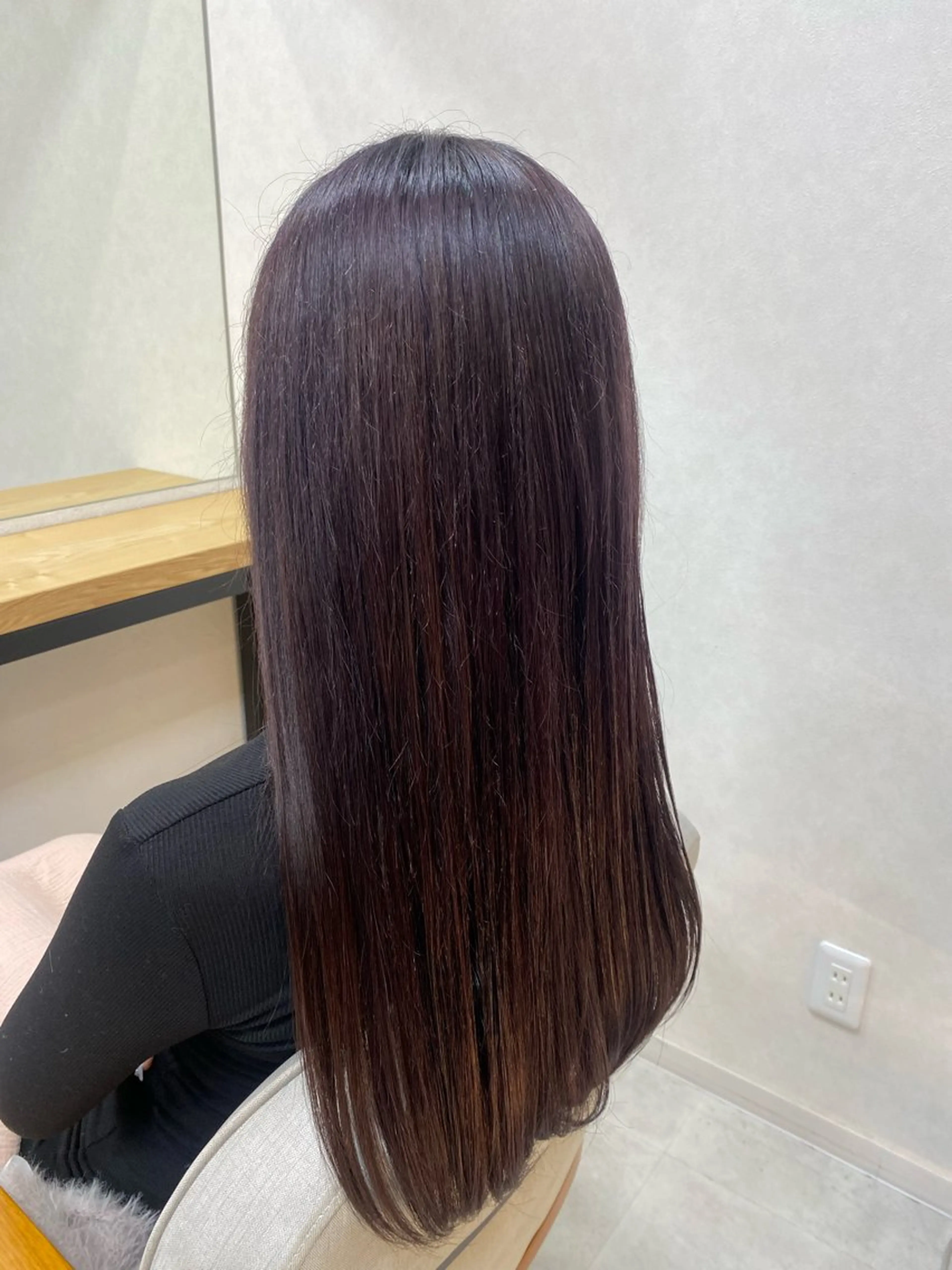 ロング カラー ディープラベンダー ラベンダーカラー HIYORI🧁 登戸のヘアスタイル