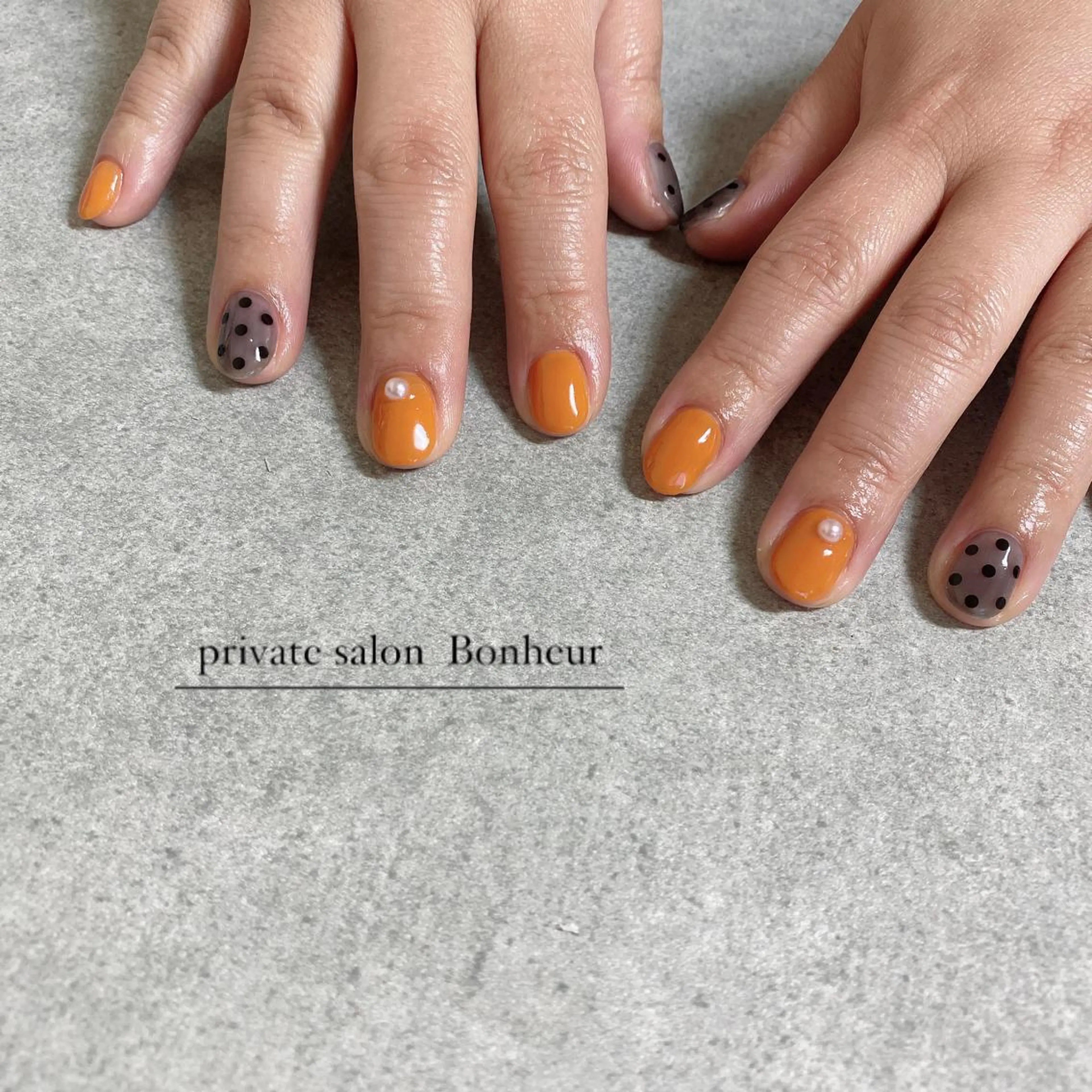 ネイル ハンドネイル BONHEUR Annaのネイルデザイン