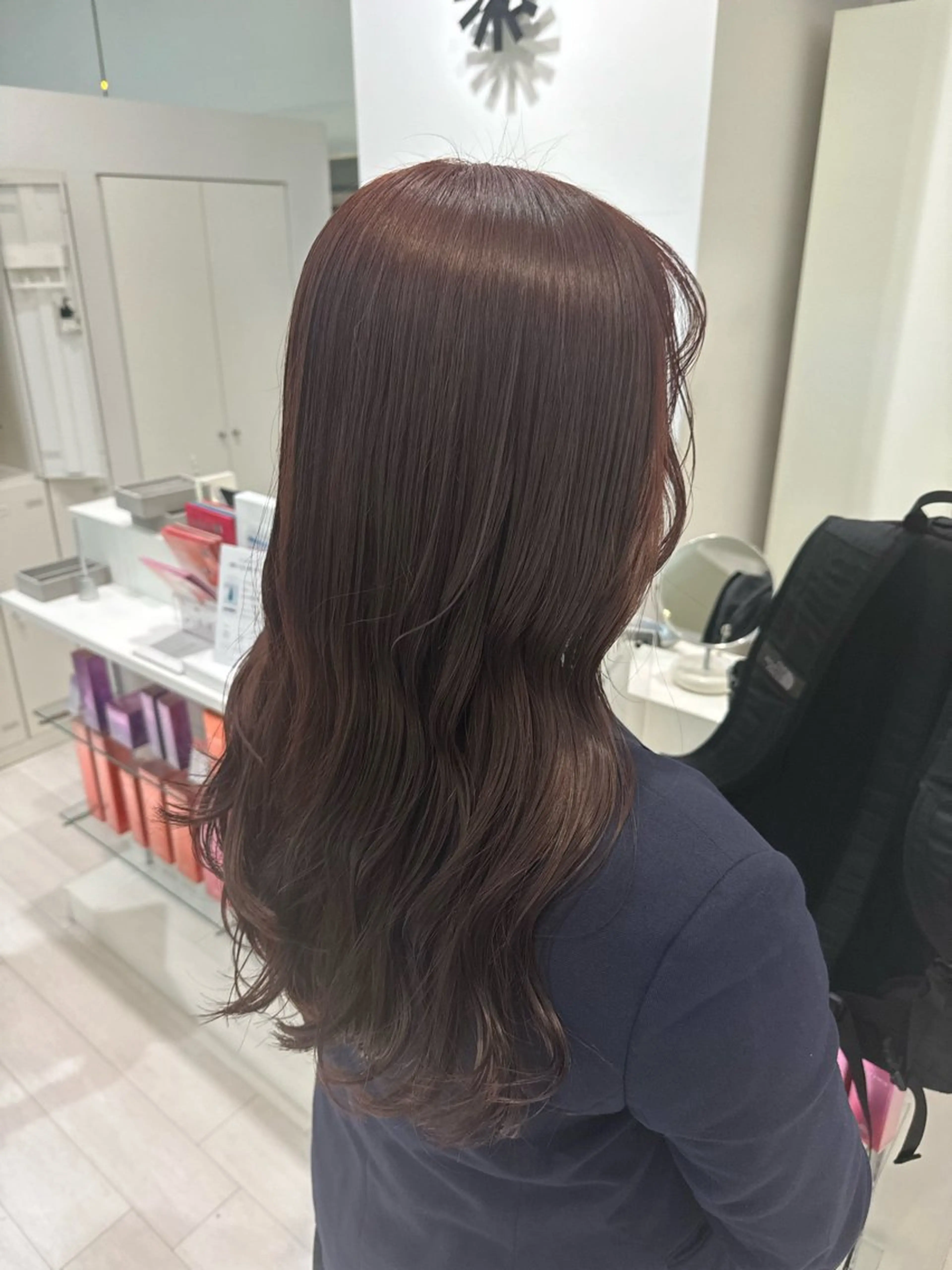 ロング カラー ヘアカラー ParveMix🍀 藤原愛未のヘアスタイル