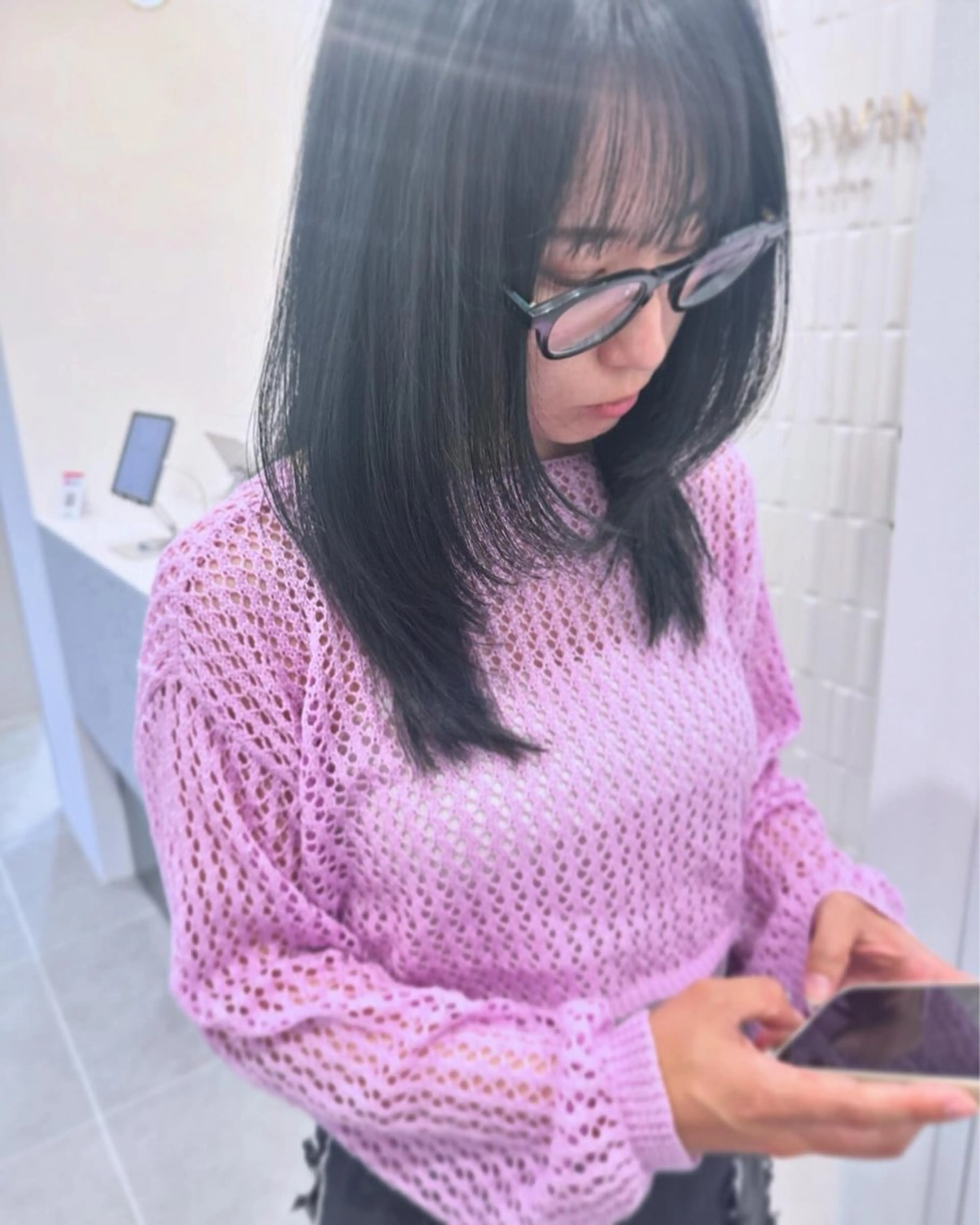 ミディアム カラー … ｙｕｋａのヘアスタイル