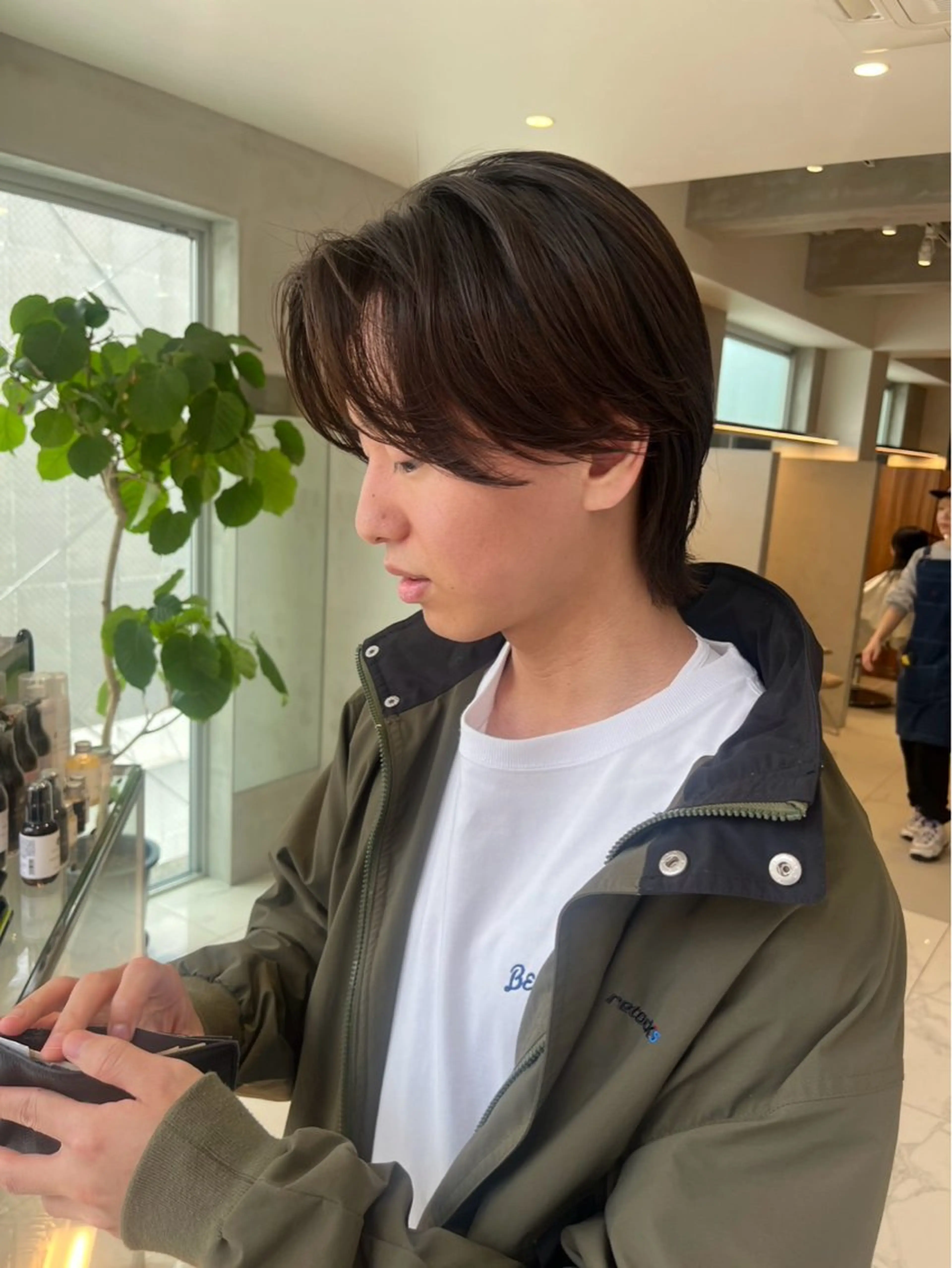 メンズ 透明感ハイトーン/ まつ毛パーマ/セイナのマツエク・マツパデザイン