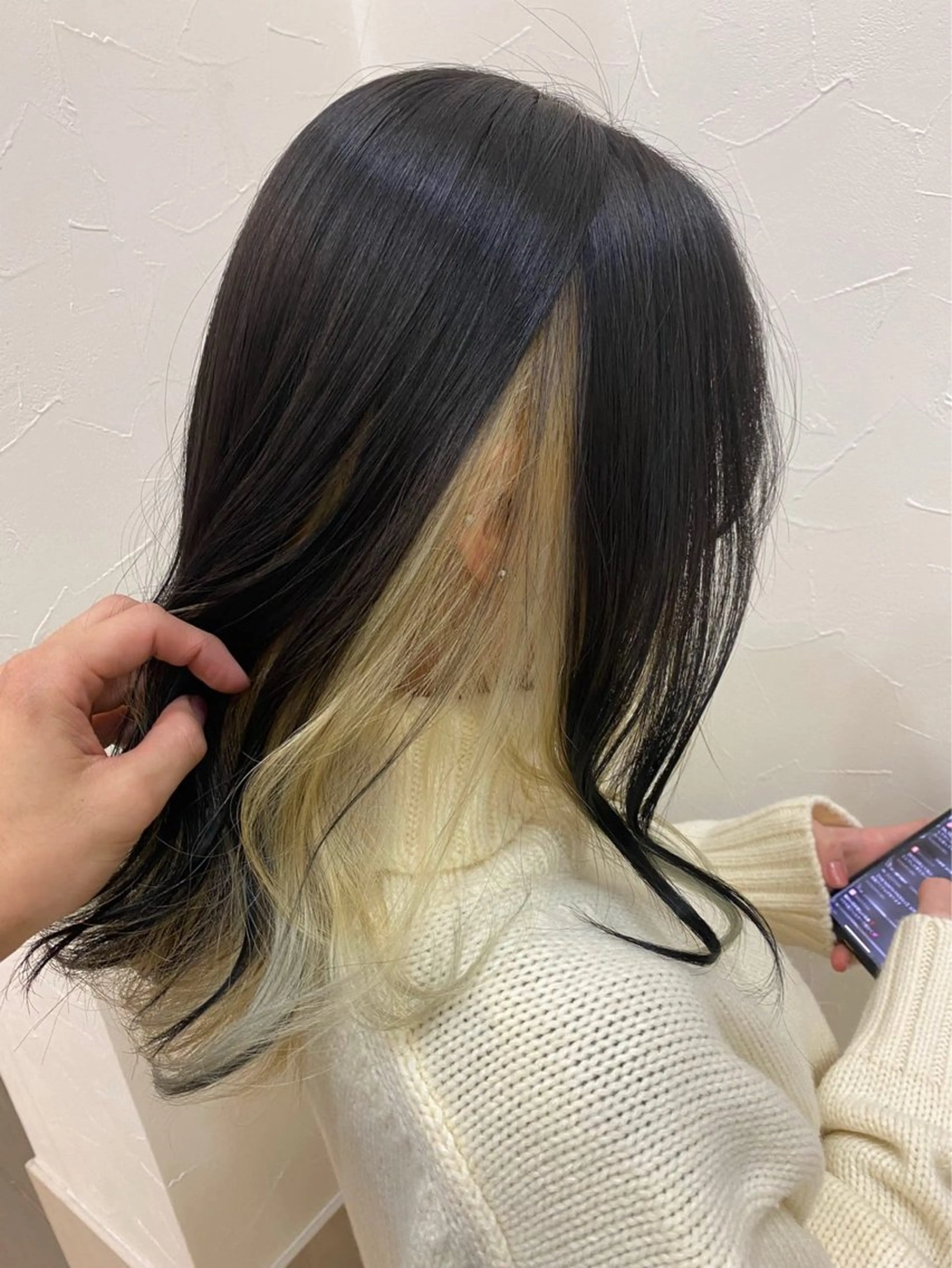 ロング カラー ヘアカラー トリートメント 神戸 蒼司のヘアスタイル