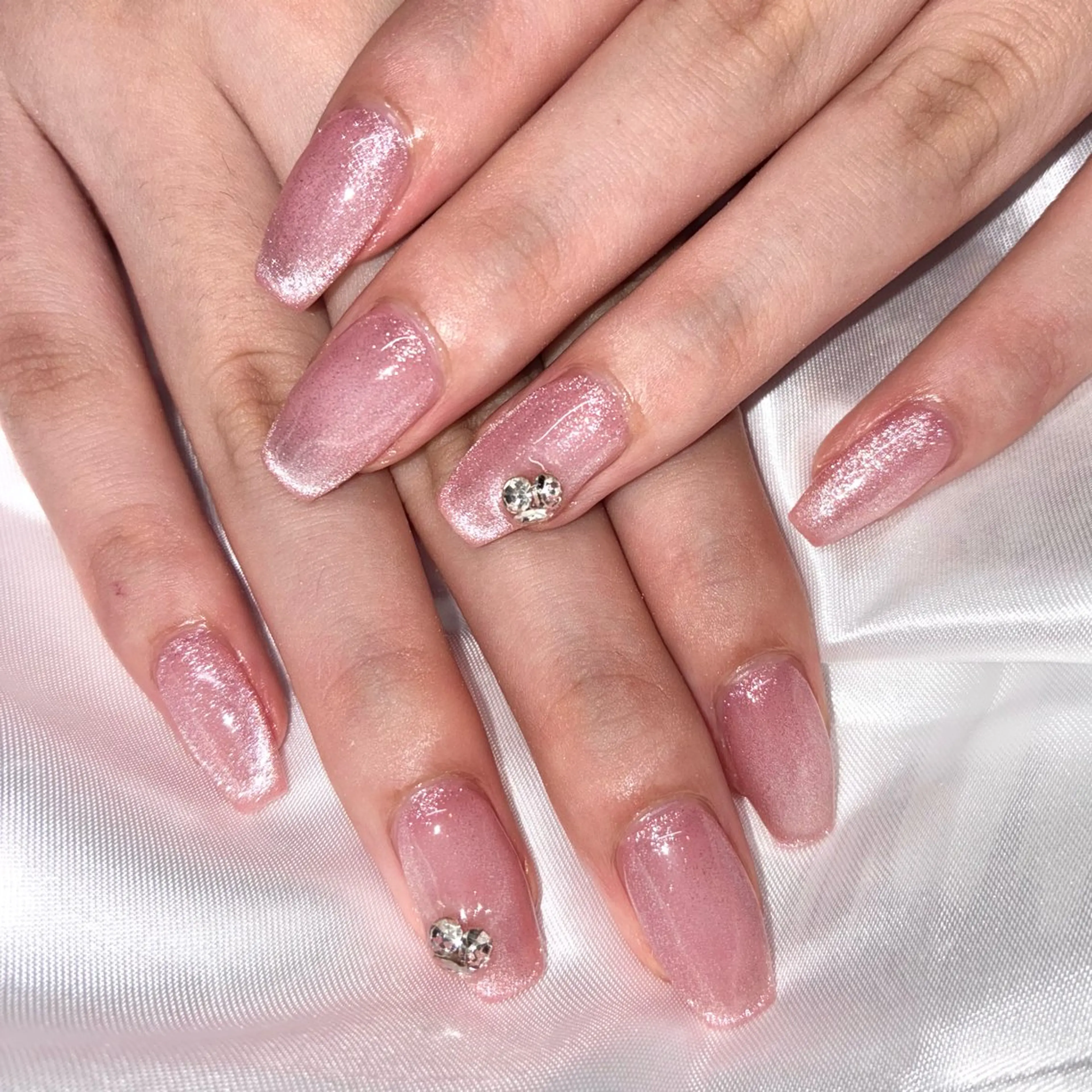 ネイル ジェルネイル マグネットネイル ハンドネイル Nail ヌシん家 AKANEのネイルデザイン