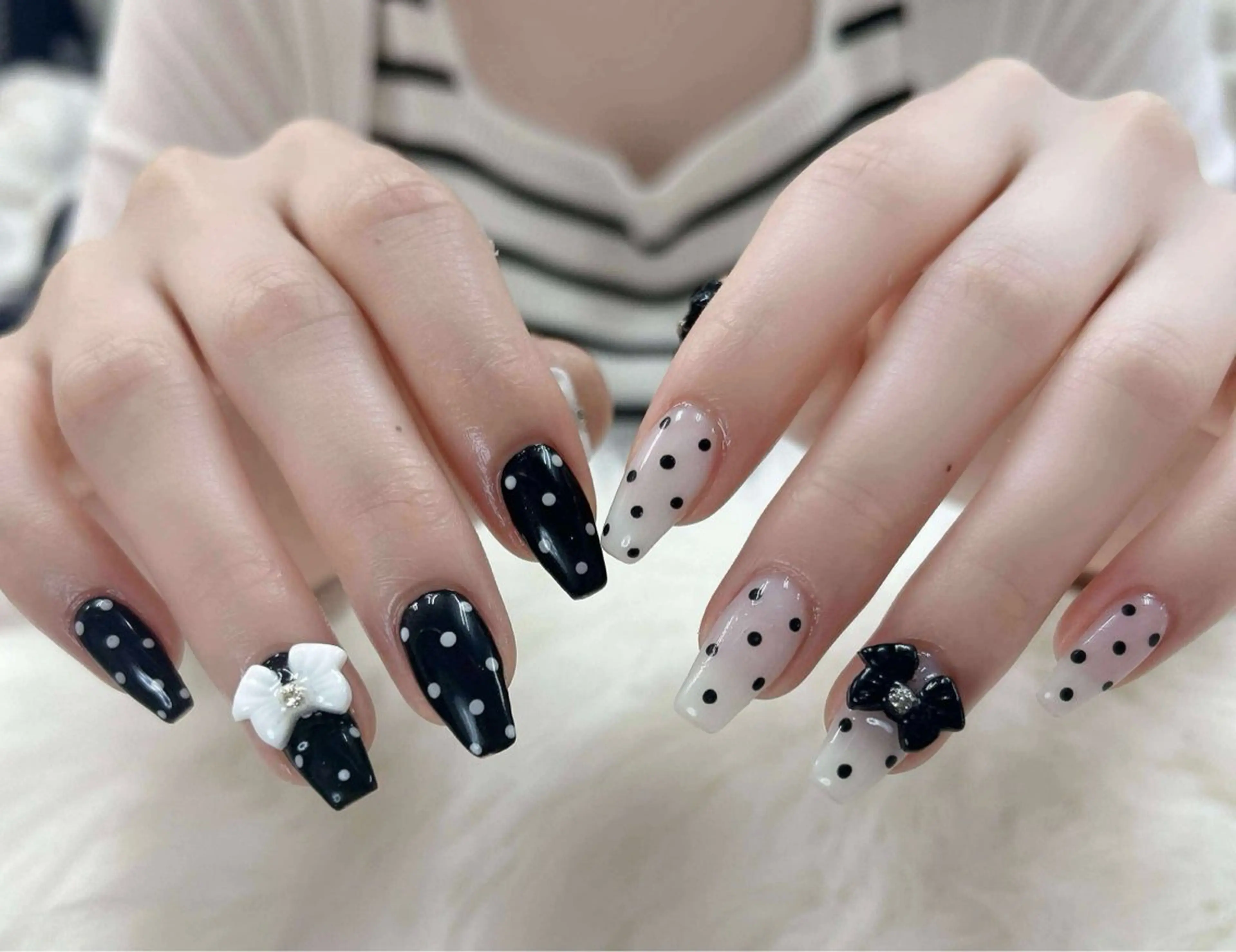 ネイル ハンドネイル ハンドケア Hara Nail 【パラジェル使用】のネイルデザイン