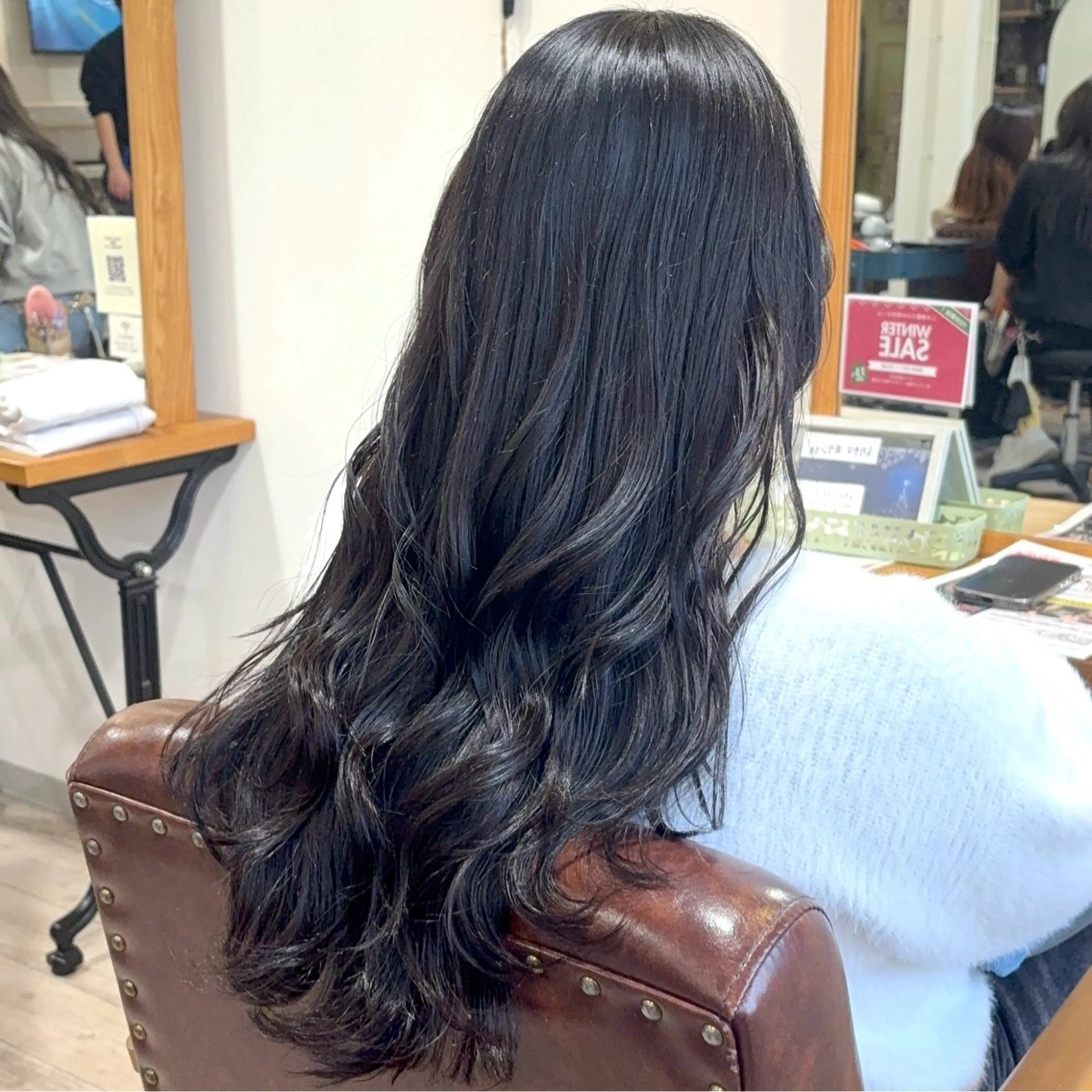 ロング カット ヘアカラー クセ/うねり改善/ 縮毛矯正🫧ゆりのヘアスタイル