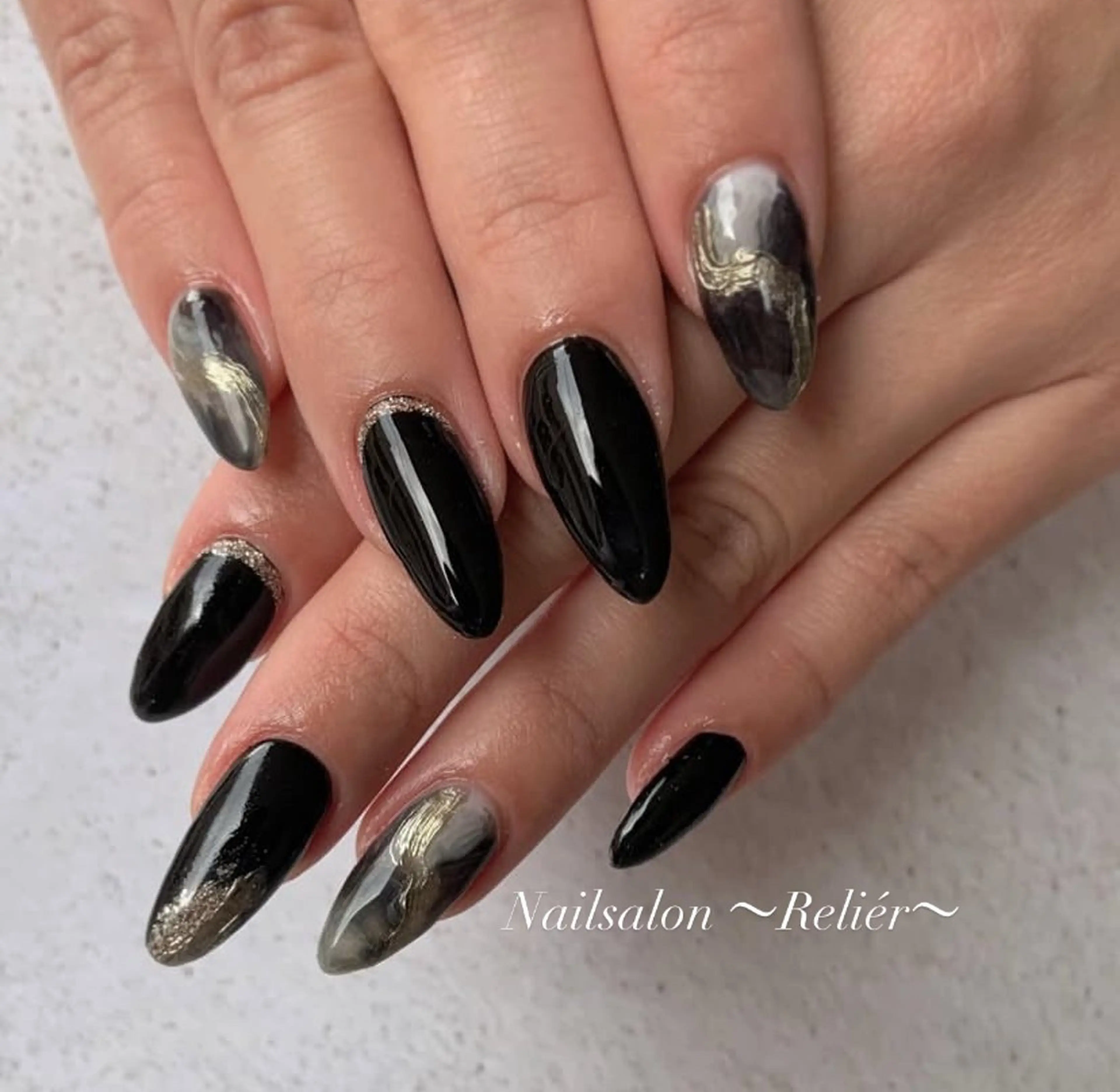 ネイル アートネイル ニュアンスネイル Nailsalon 〜Reliér〜のネイルデザイン