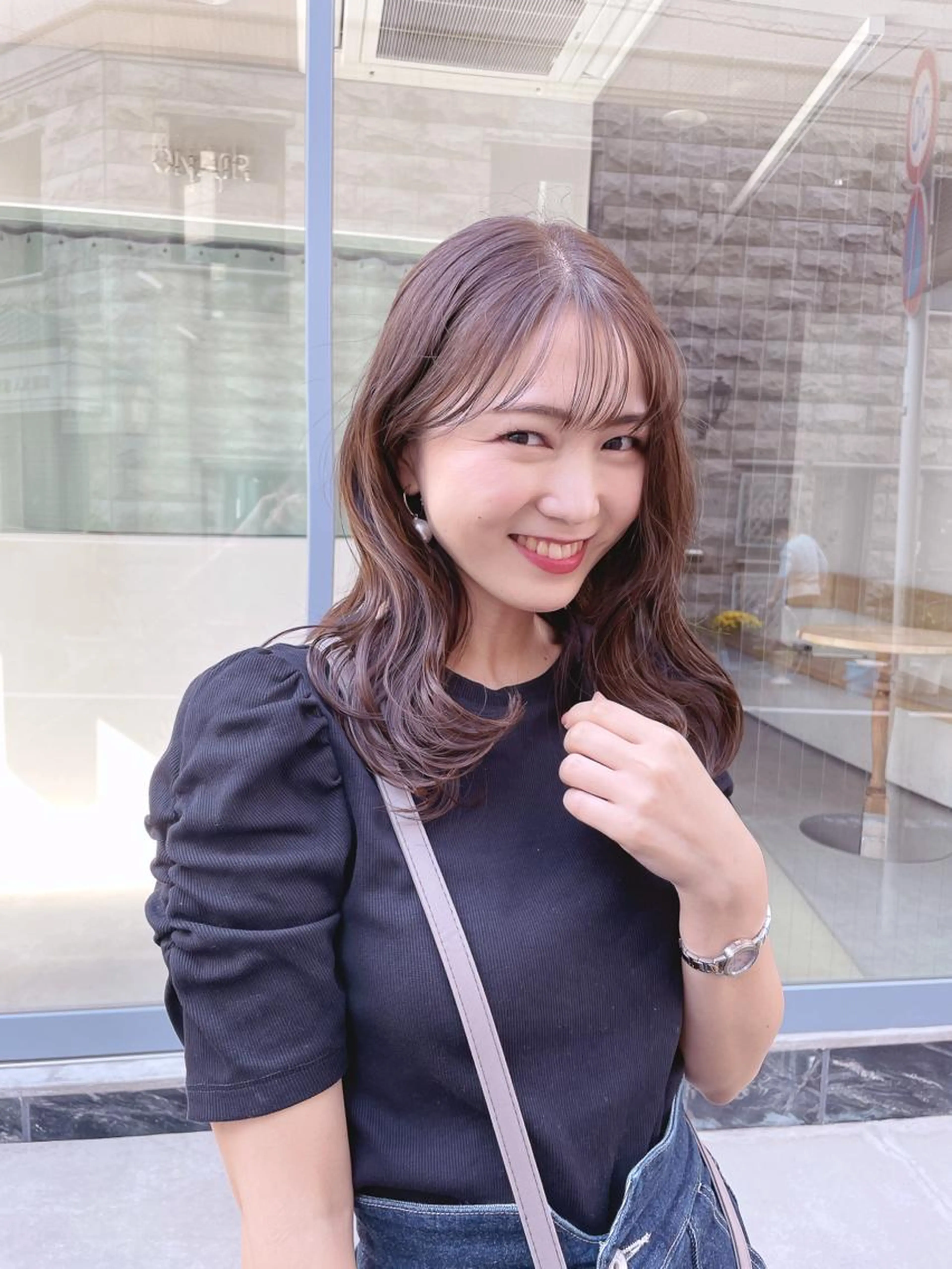 【人気メニュー🧸🌿】似合わせカット+ミルクティーカラー🥣の写真