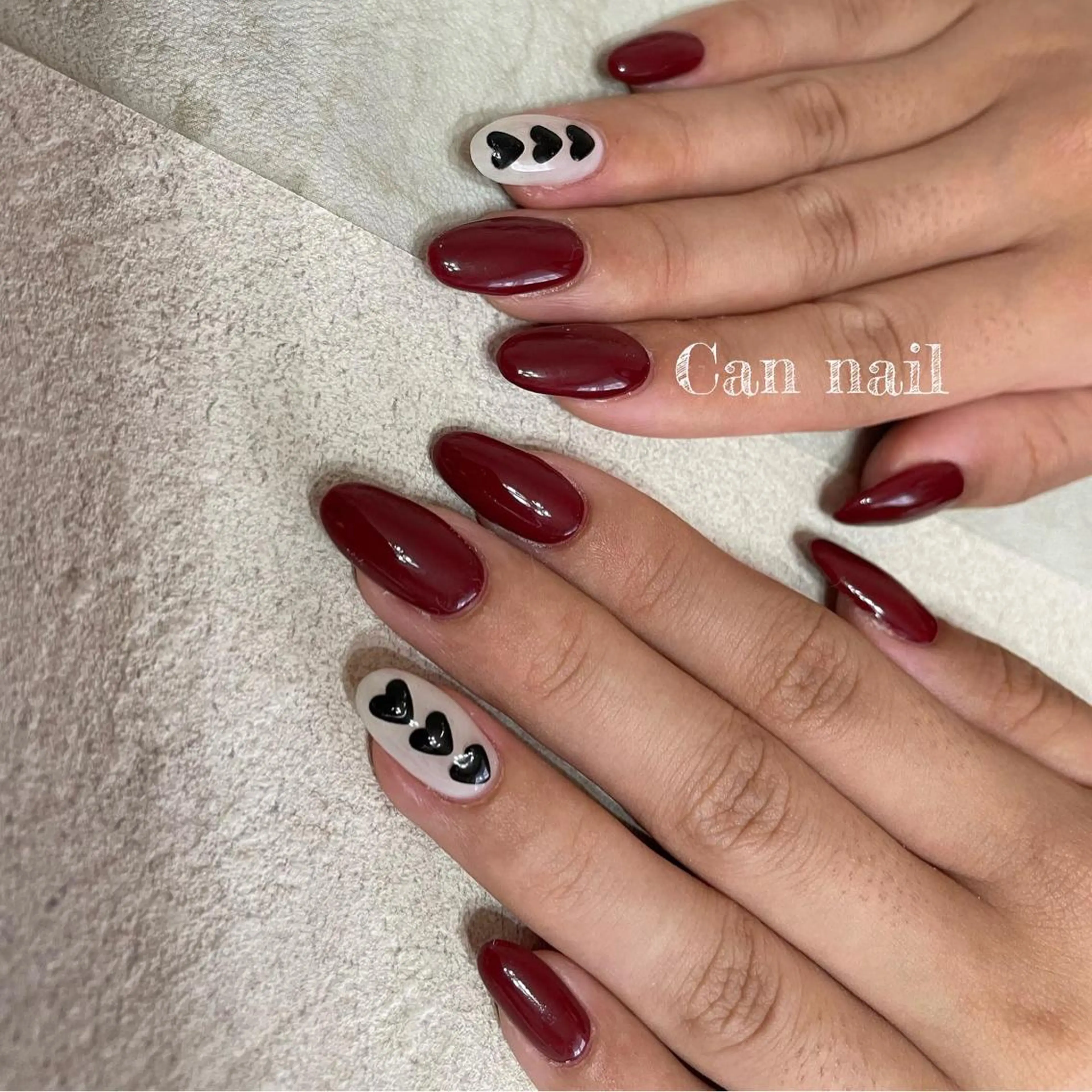 セミロング ネイル Parfum パルファンのネイルデザイン