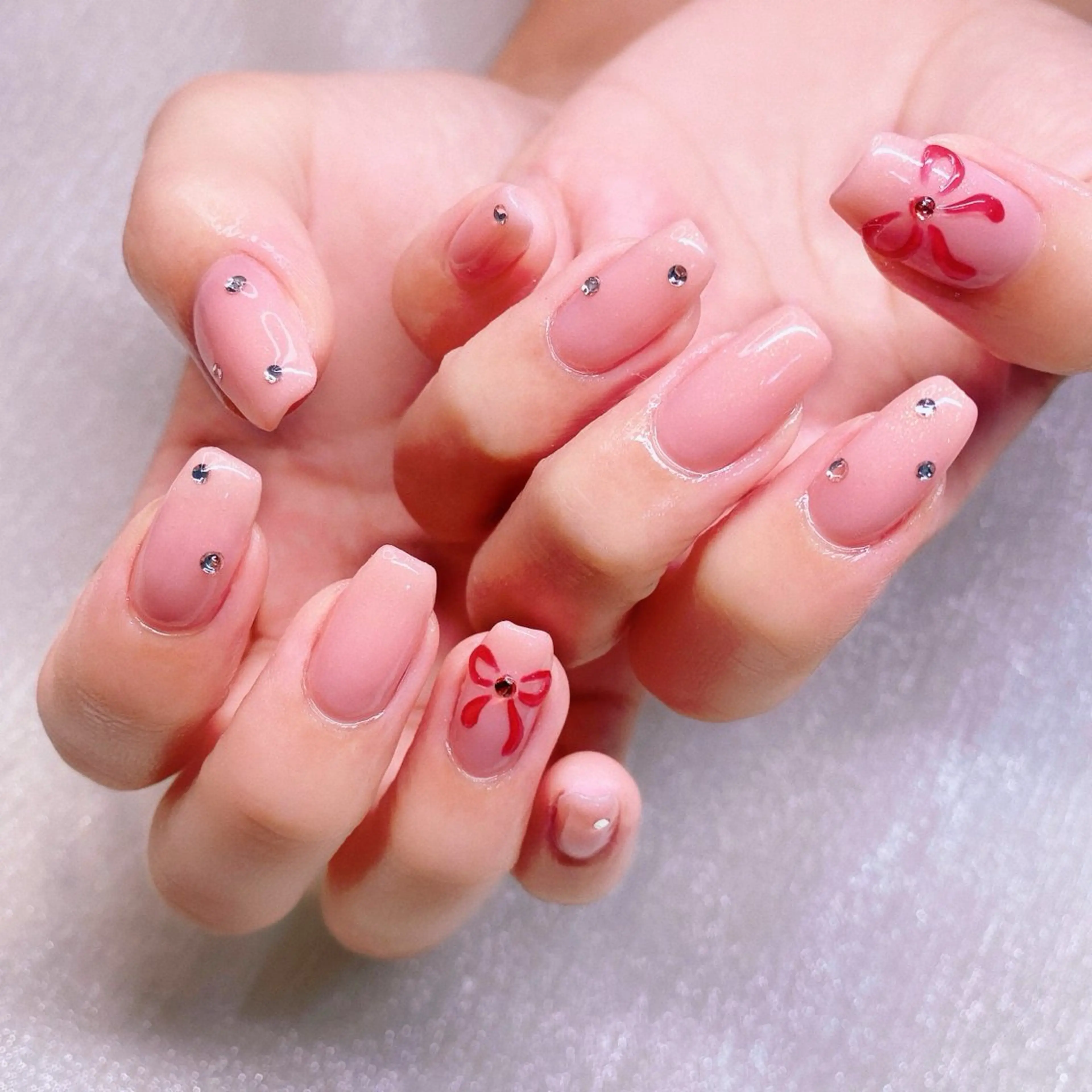 ネイル 長さ出し ハンドネイル Nailist SUZU所属・Nailist suzuのネイルデザイン