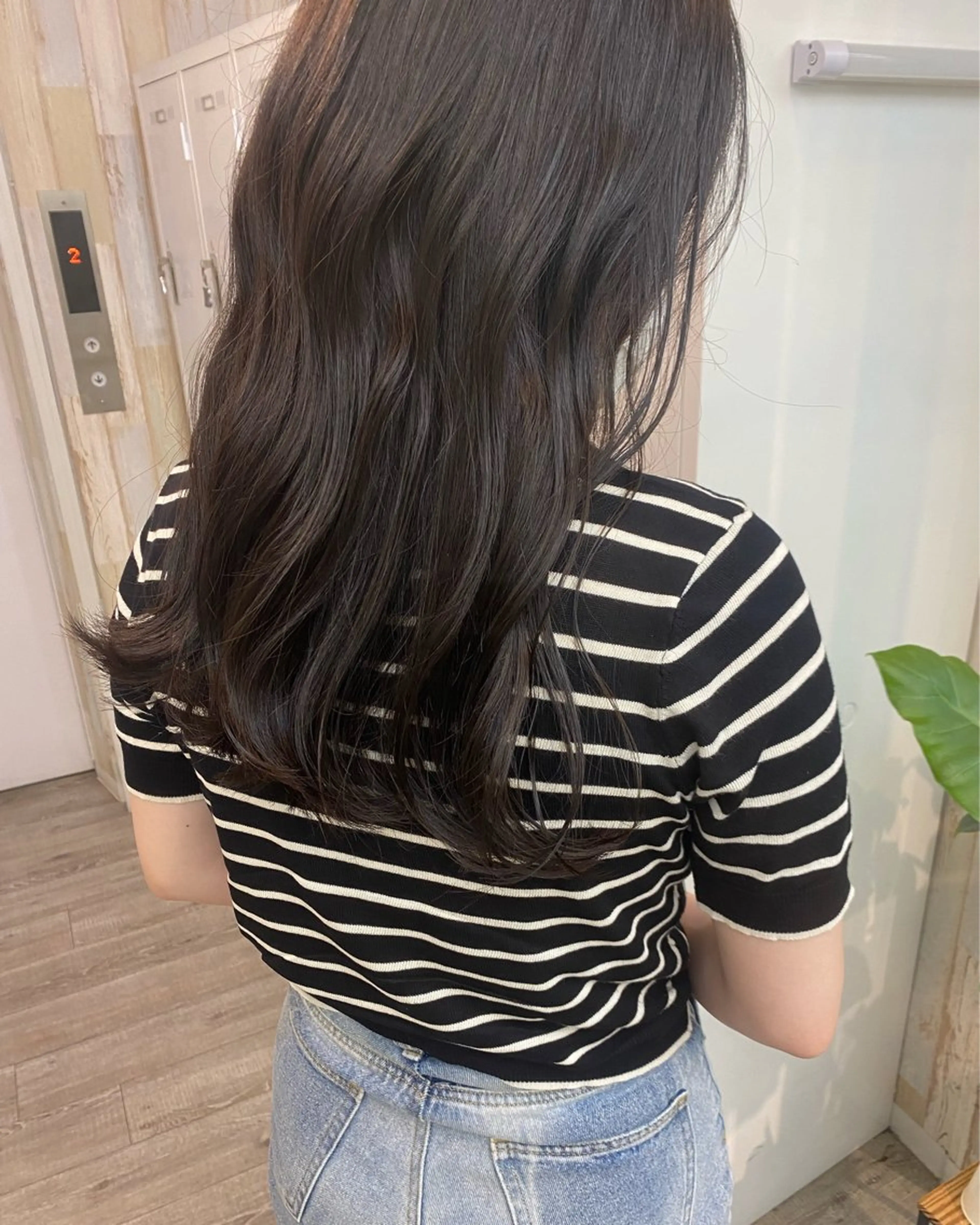 ロング カラー 広島/わかな/ヘア セット/オリーブのヘアスタイル