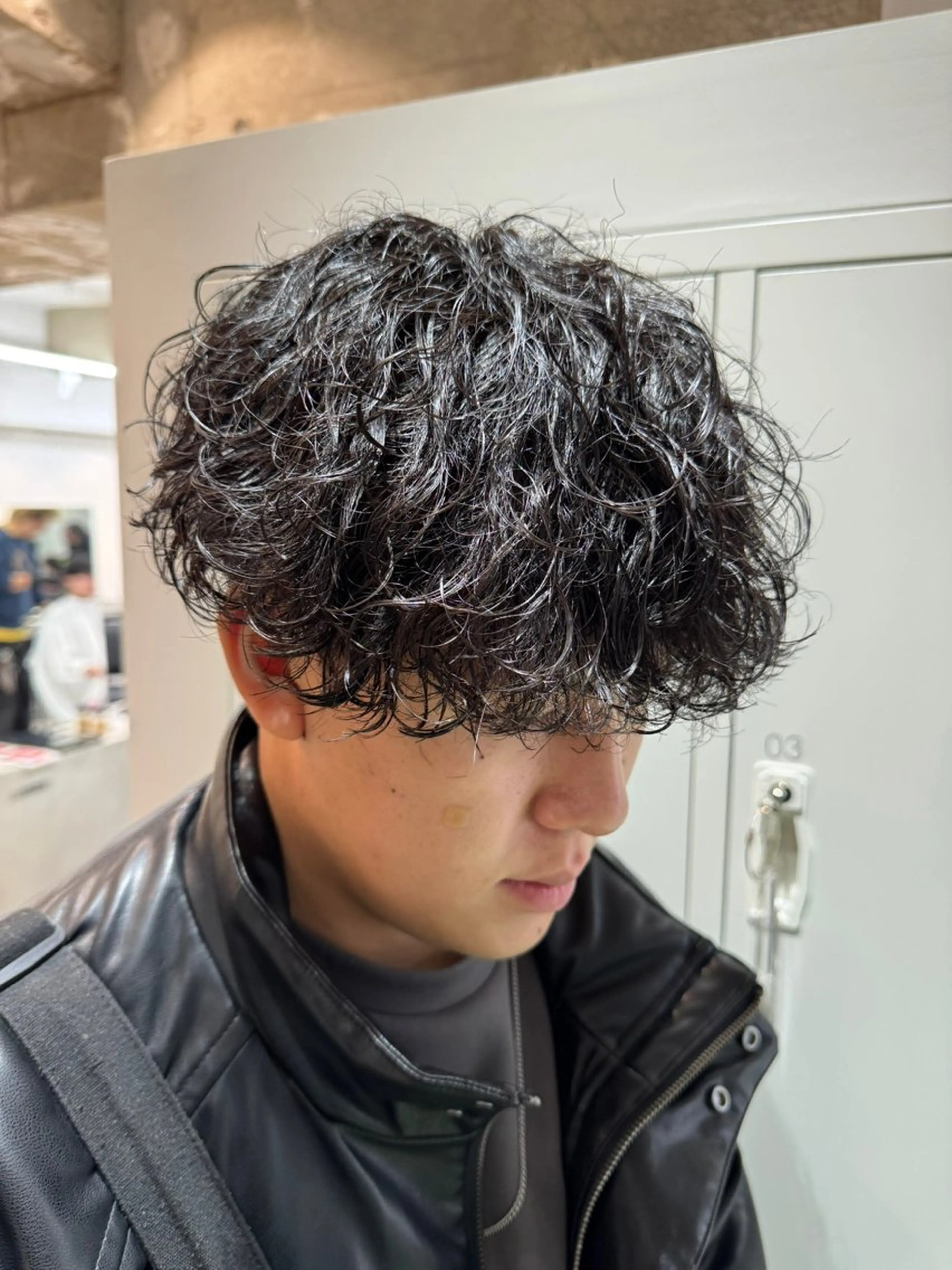 パーマ メンズ メンズパーマ 波巻きパーマ カット パーマ 大宮メンズ特化/パー マ職人/小川藍人のヘアスタイル