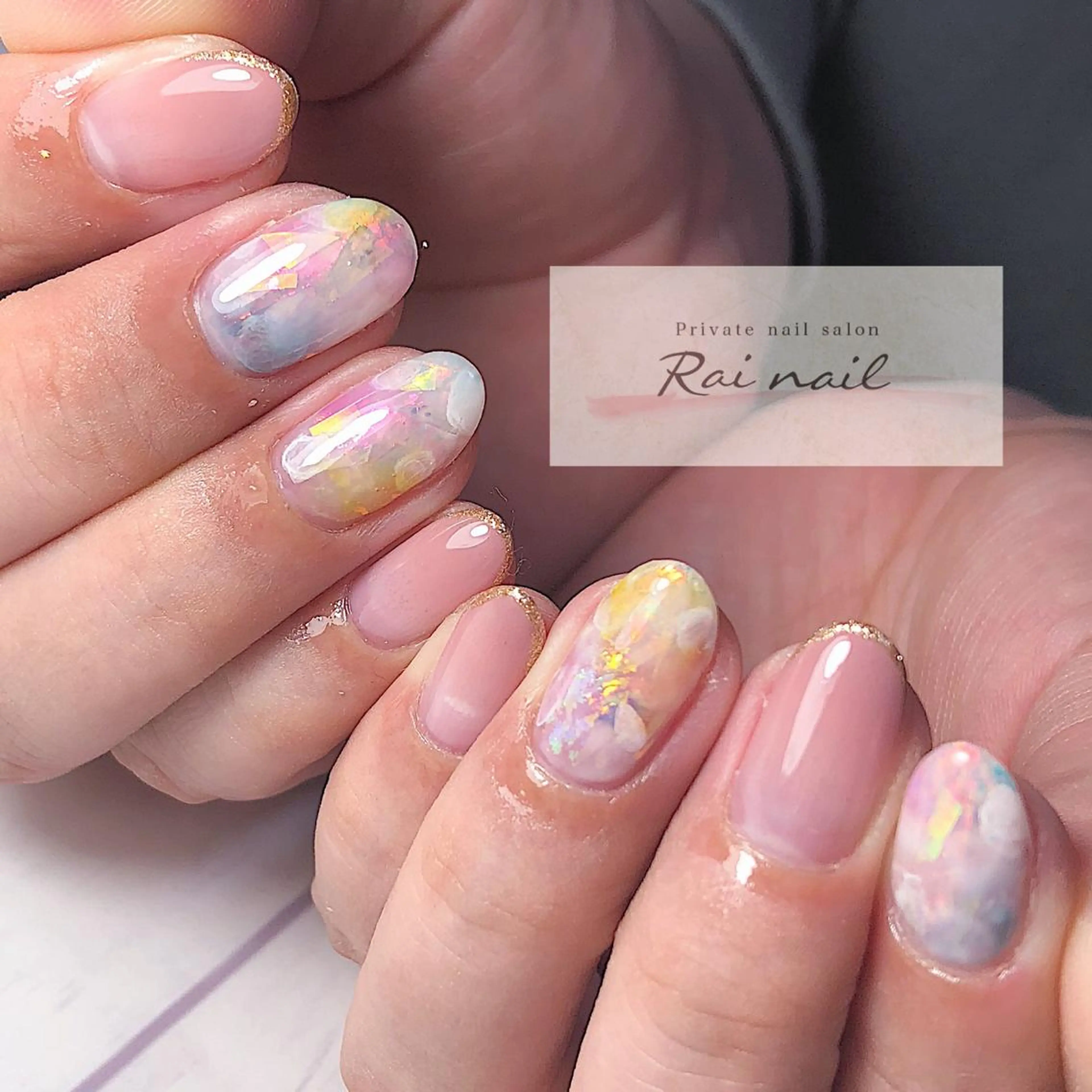 ネイル ハンドネイル Rai nail_ Risaのネイルデザイン