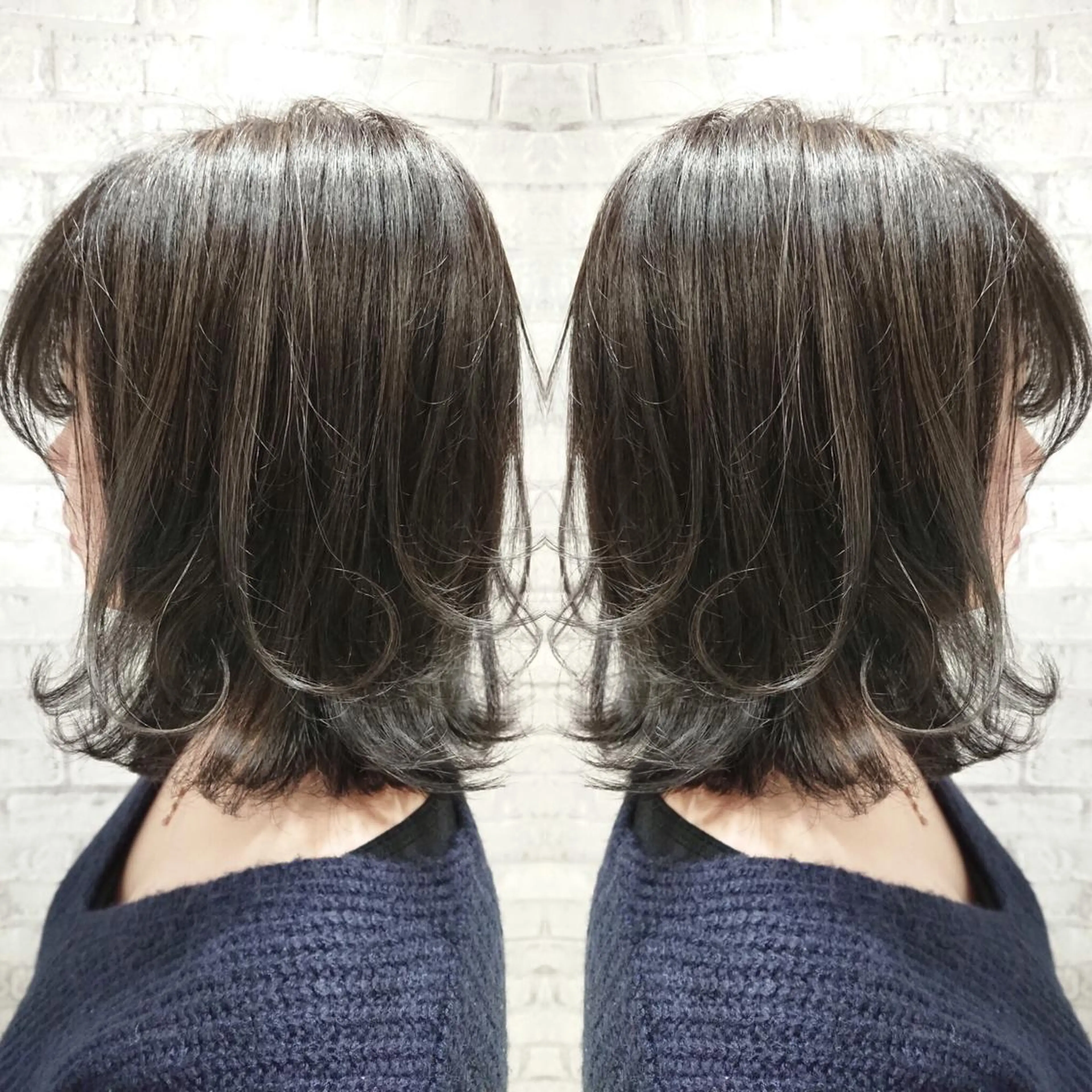 【脱白髪染め】白髪ぼかしハイライト&メンテナンスカット&クイック トリートメント¥15500の写真