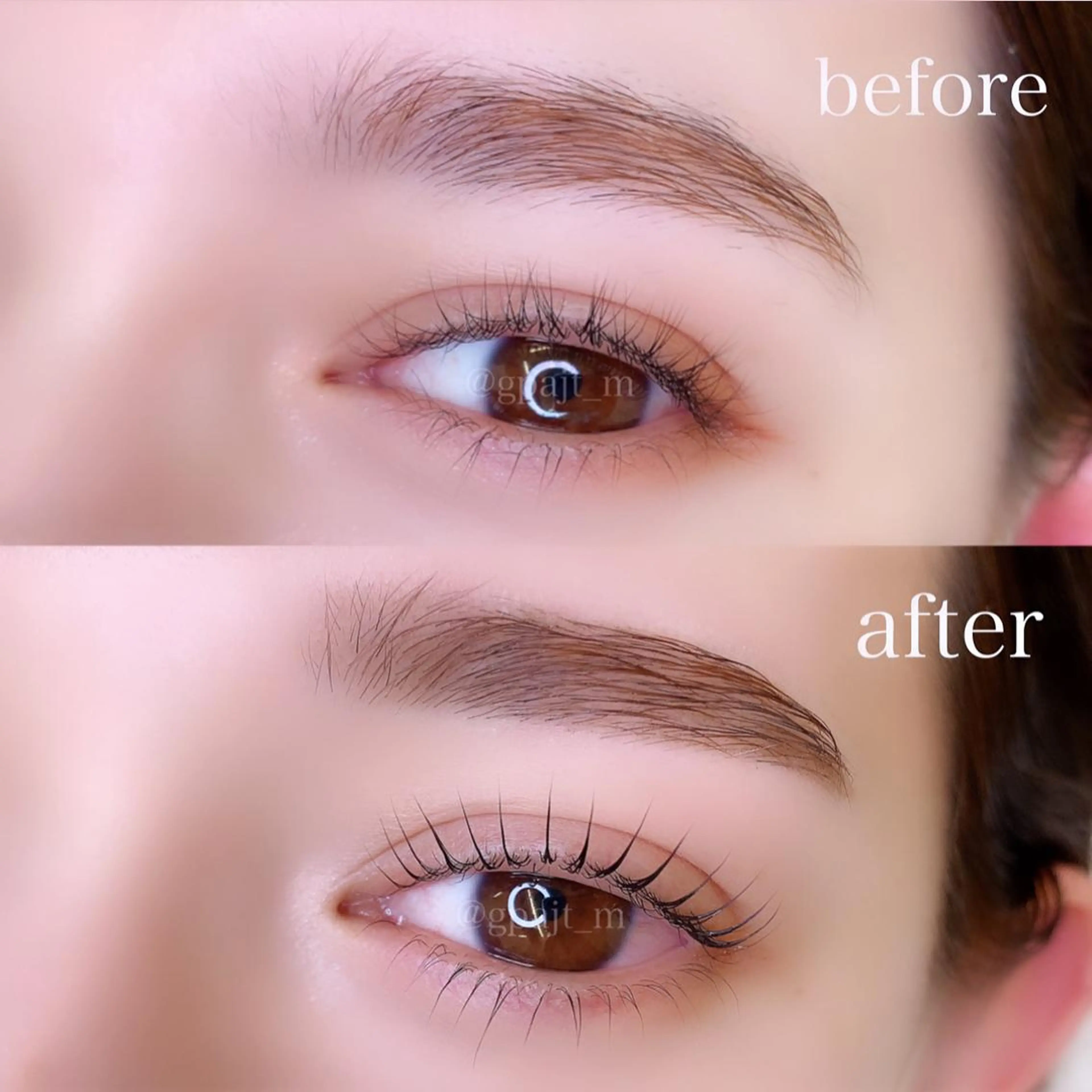 マツエク・マツパ アイブロウ manami ❤︎のマツエク・マツパデザイン