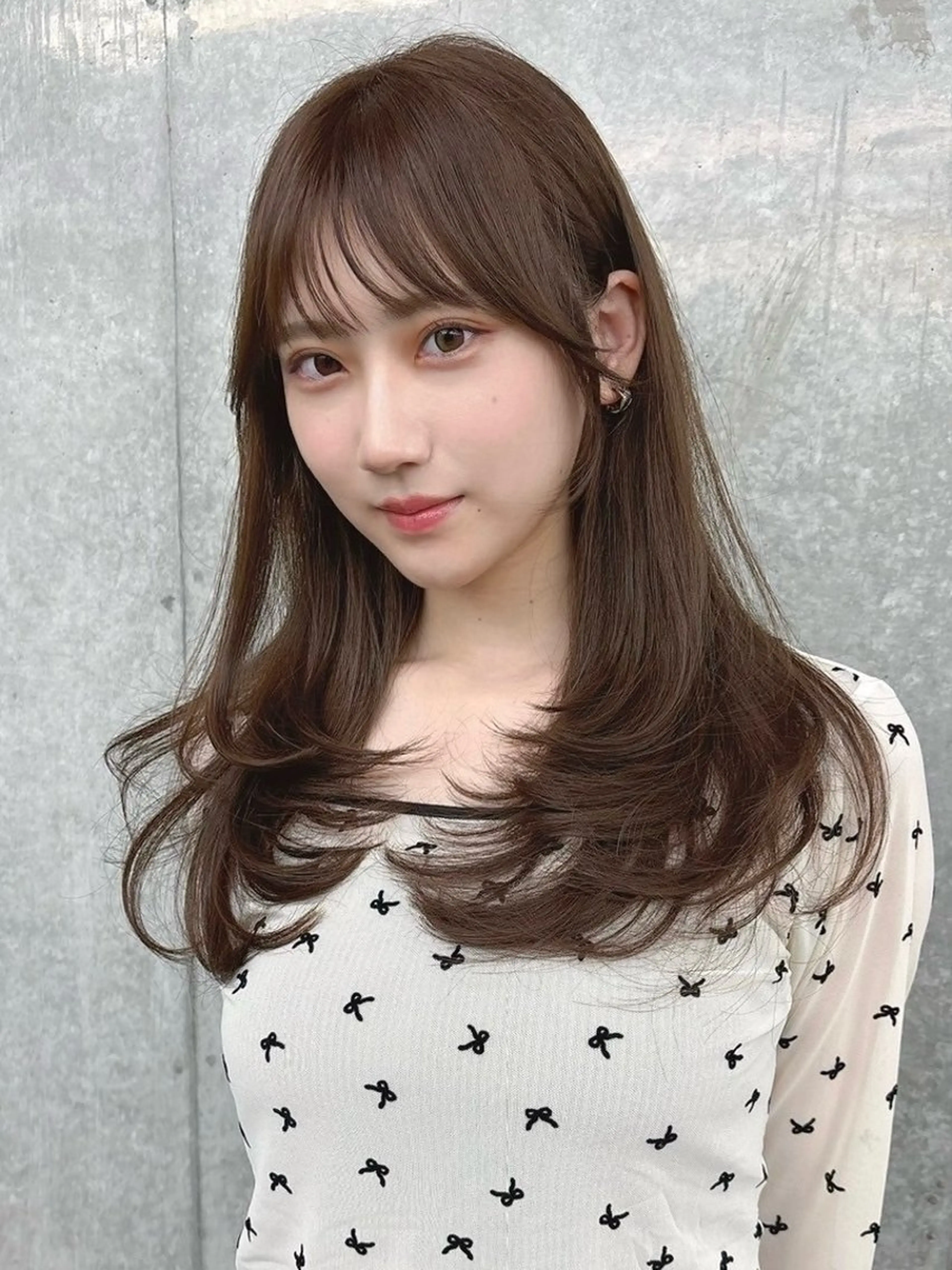 カラー NI表参道所属・Kana/韓国ヘア /暖色カラー🍒のヘアスタイル