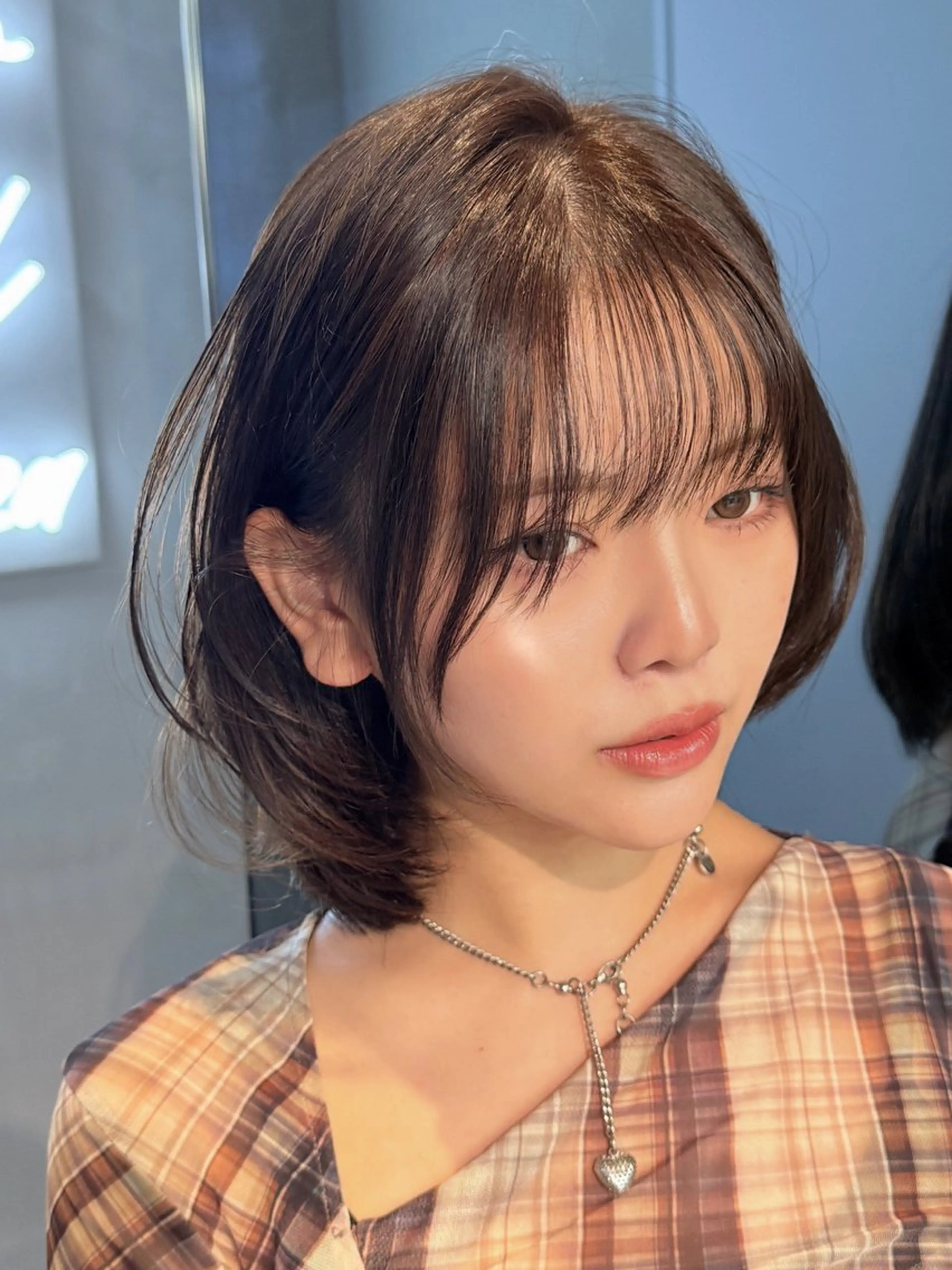 ミディアム カラー カット ヘアカラー トリートメント 🌈Hiroki🌈 福岡の愛され美容師のヘアスタイル