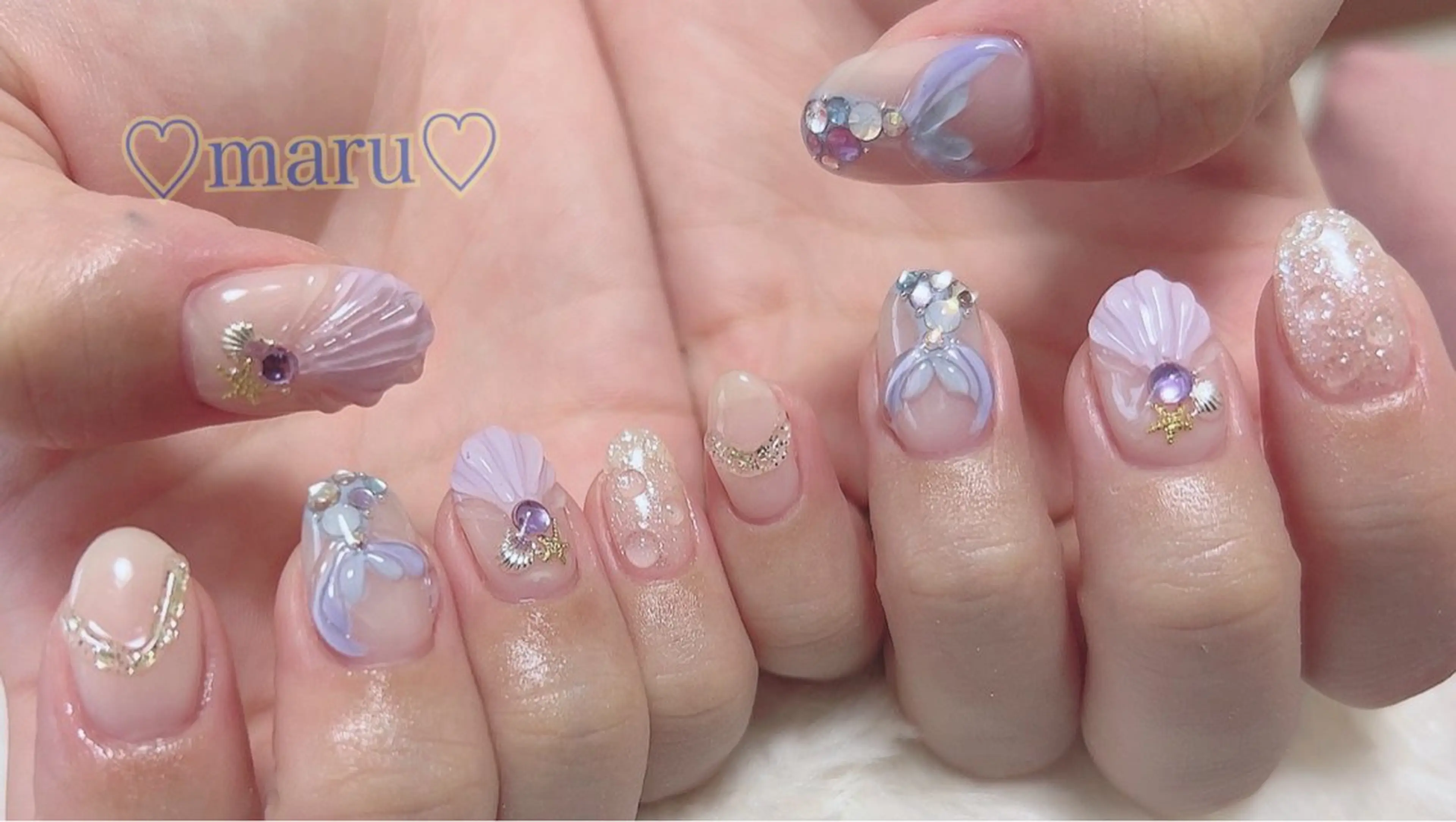 ネイル ハンドネイル フットネイル まるみ ♡のその他イメージ