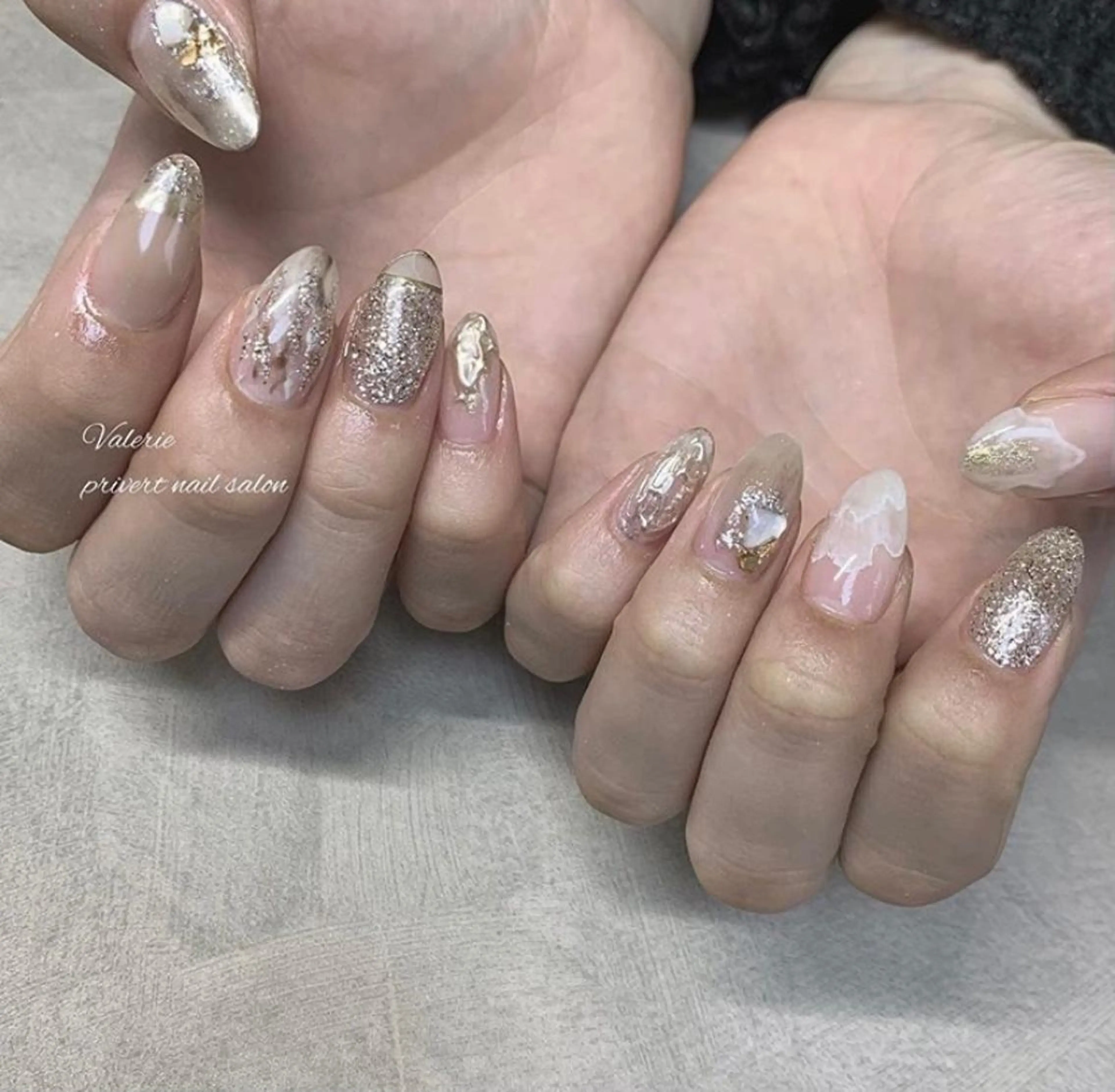 ネイル private nailsalon valerie所属・valerie /  miyuのネイルデザイン