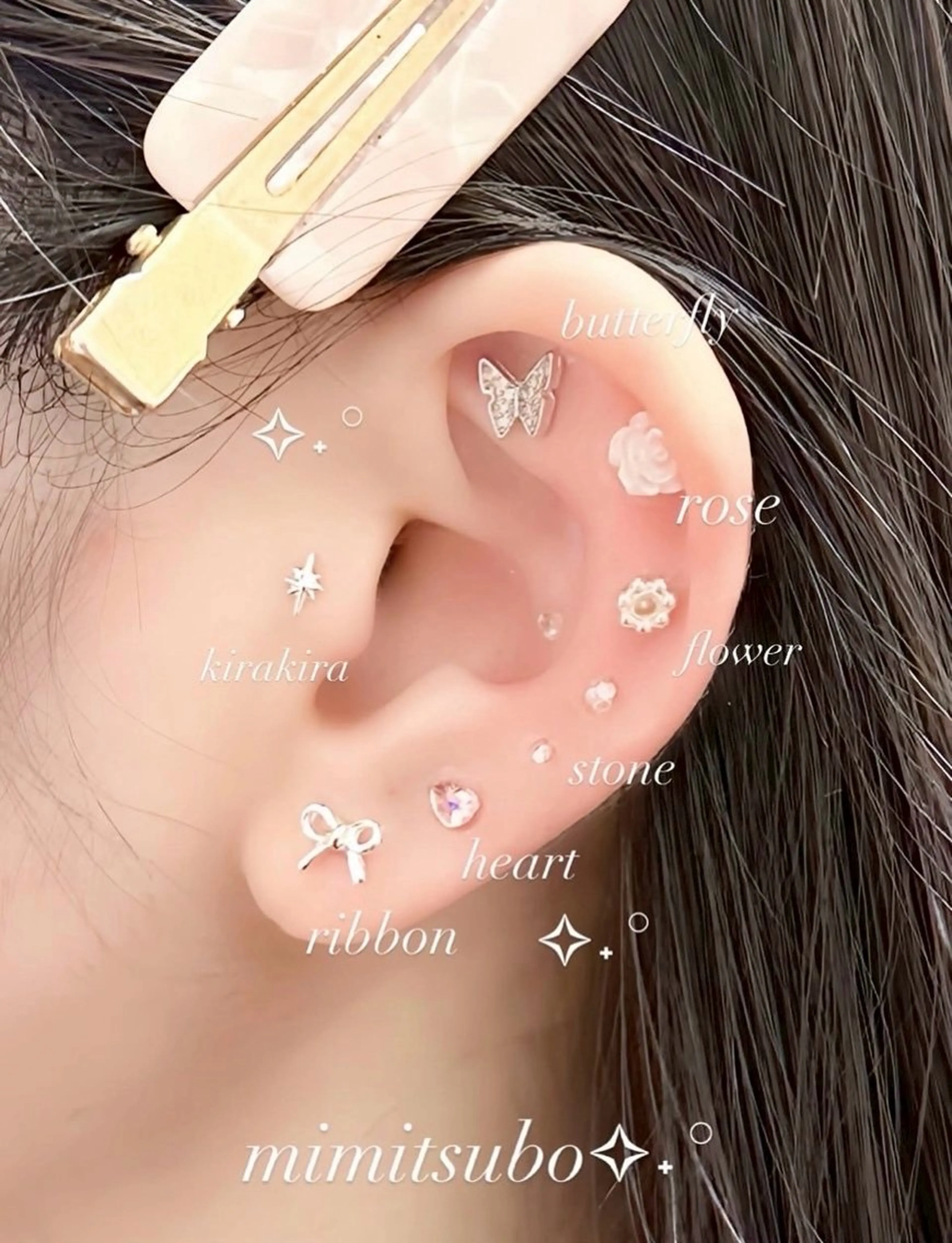 耳つぼジュエリー💎付け放題💎の写真