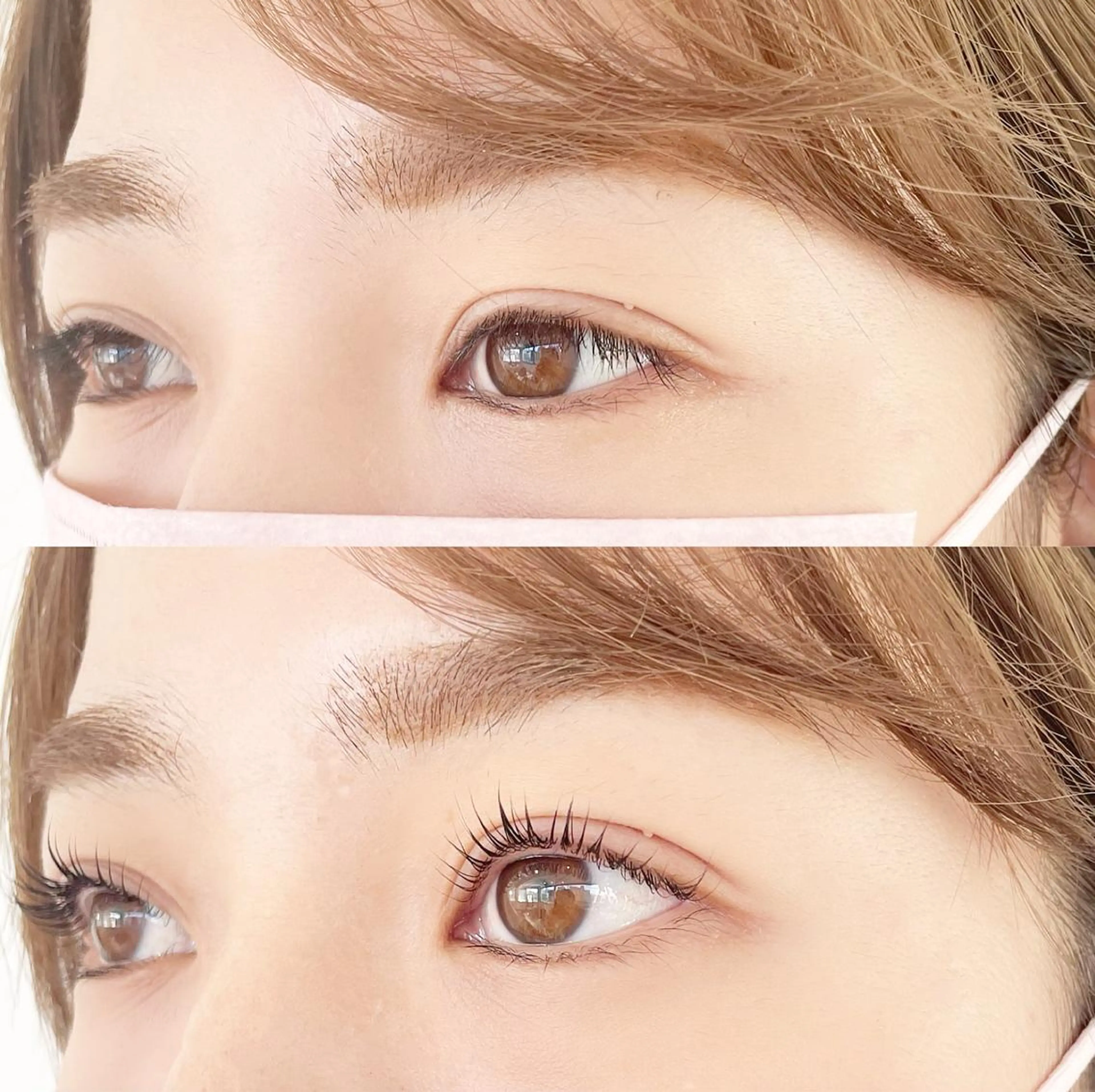 マツエク・マツパ アイブロウ 横浜eyelist Aidaのマツエク・マツパデザイン