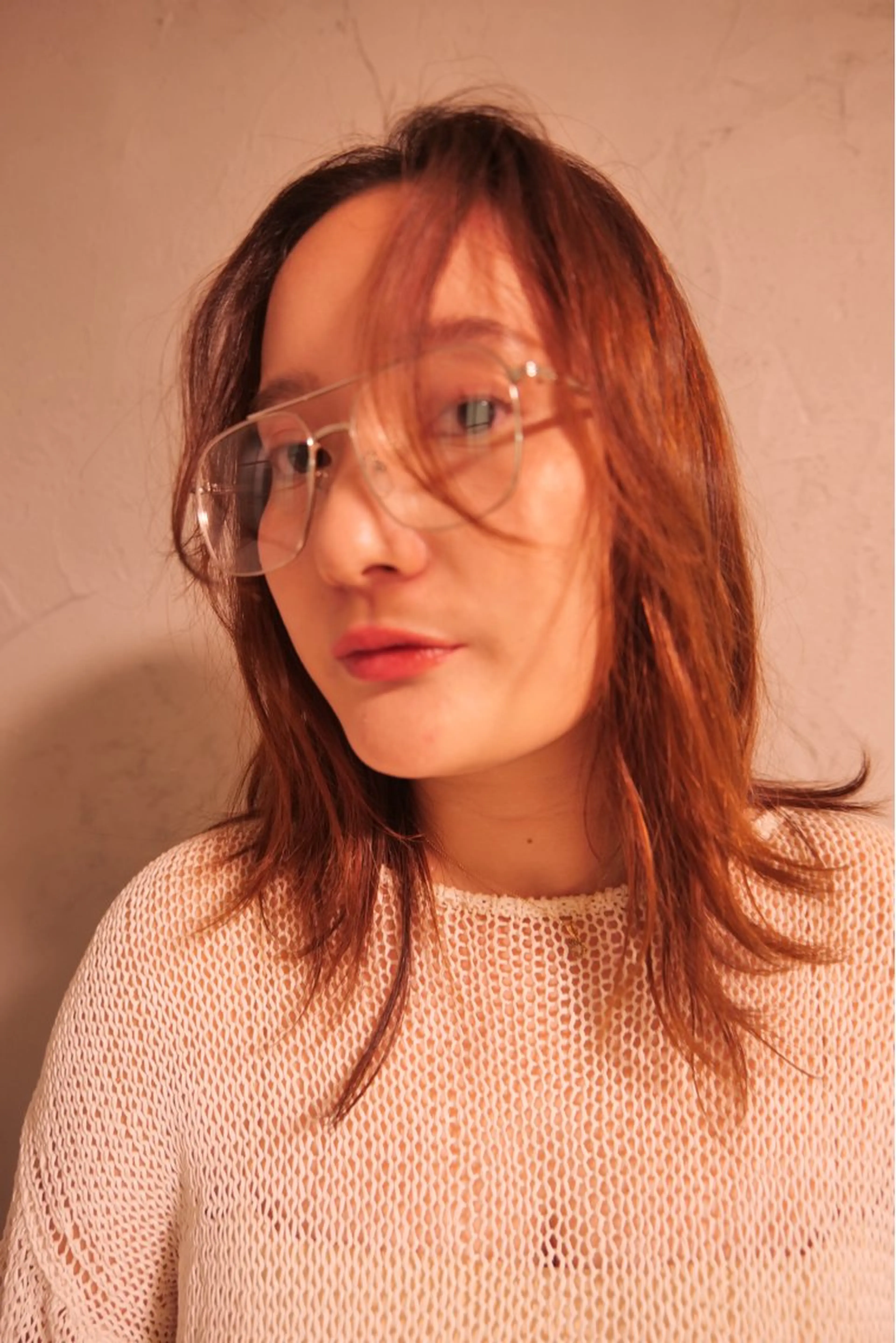 セミロング パーマ HYO/藤沢/ パーマヘアのヘアスタイル